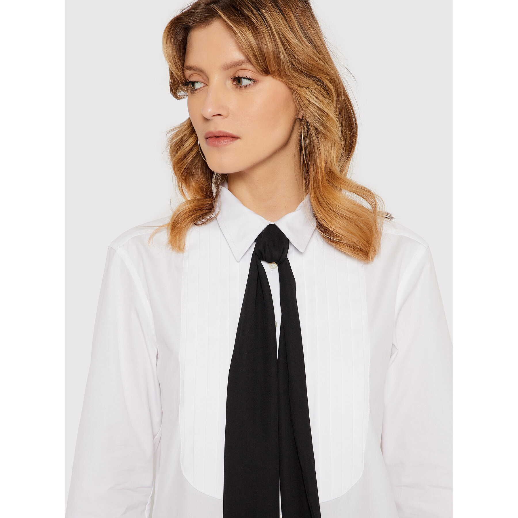 Lauren Ralph Lauren Риза 200817818001 Бял Regular Fit - Pepit.bg