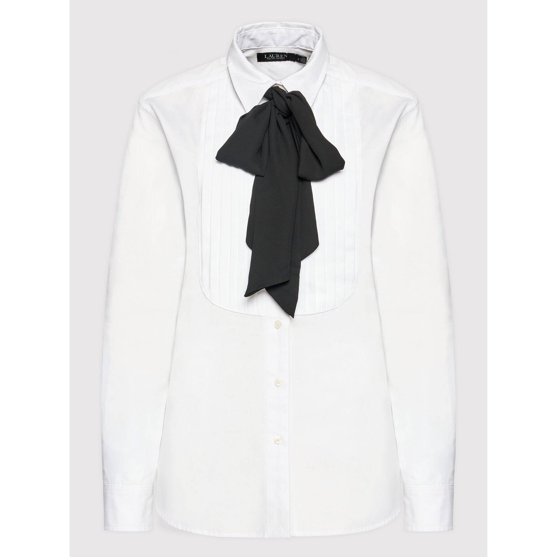 Lauren Ralph Lauren Риза 200817818001 Бял Regular Fit - Pepit.bg