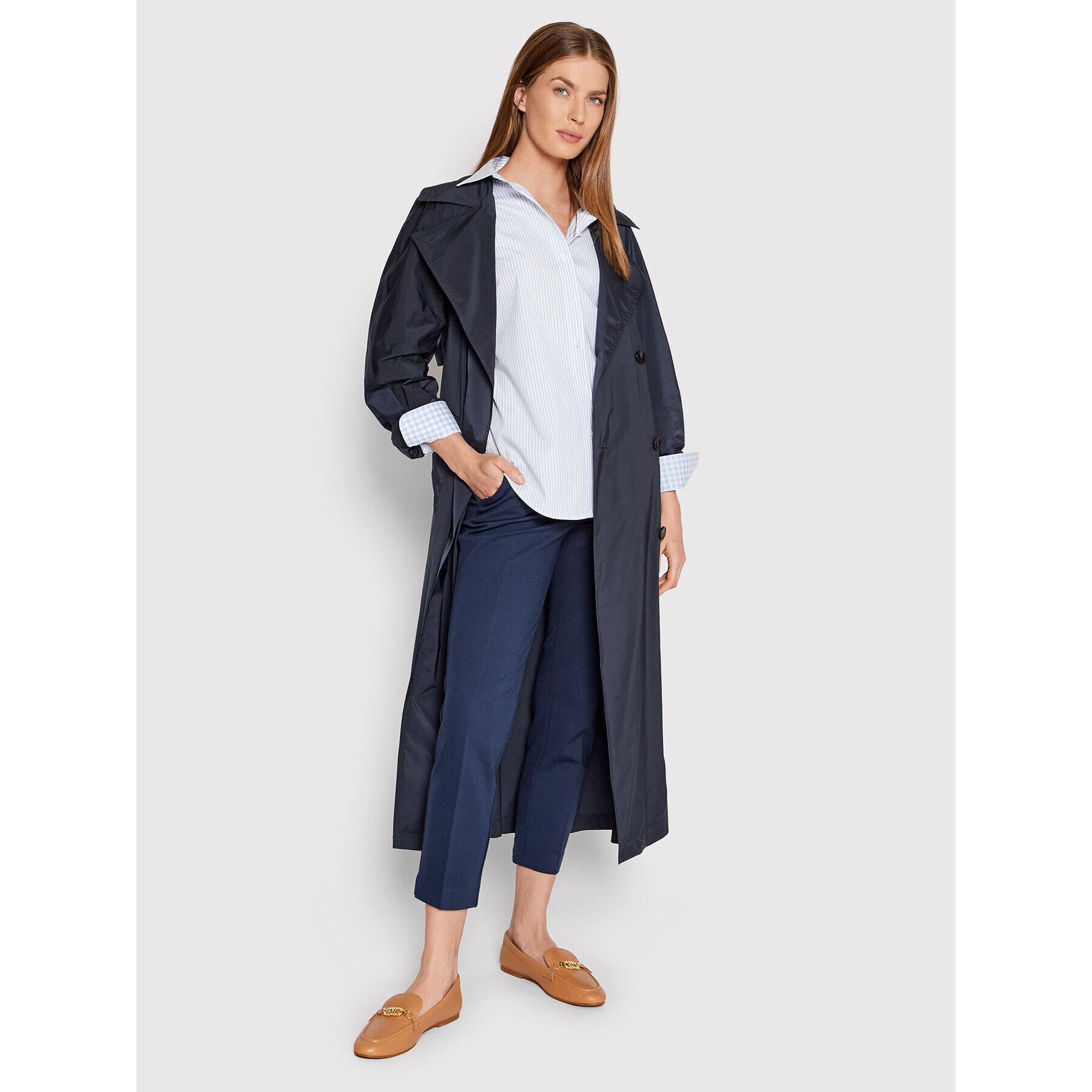 Lauren Ralph Lauren Риза 200833612005 Син Relaxed Fit - Pepit.bg