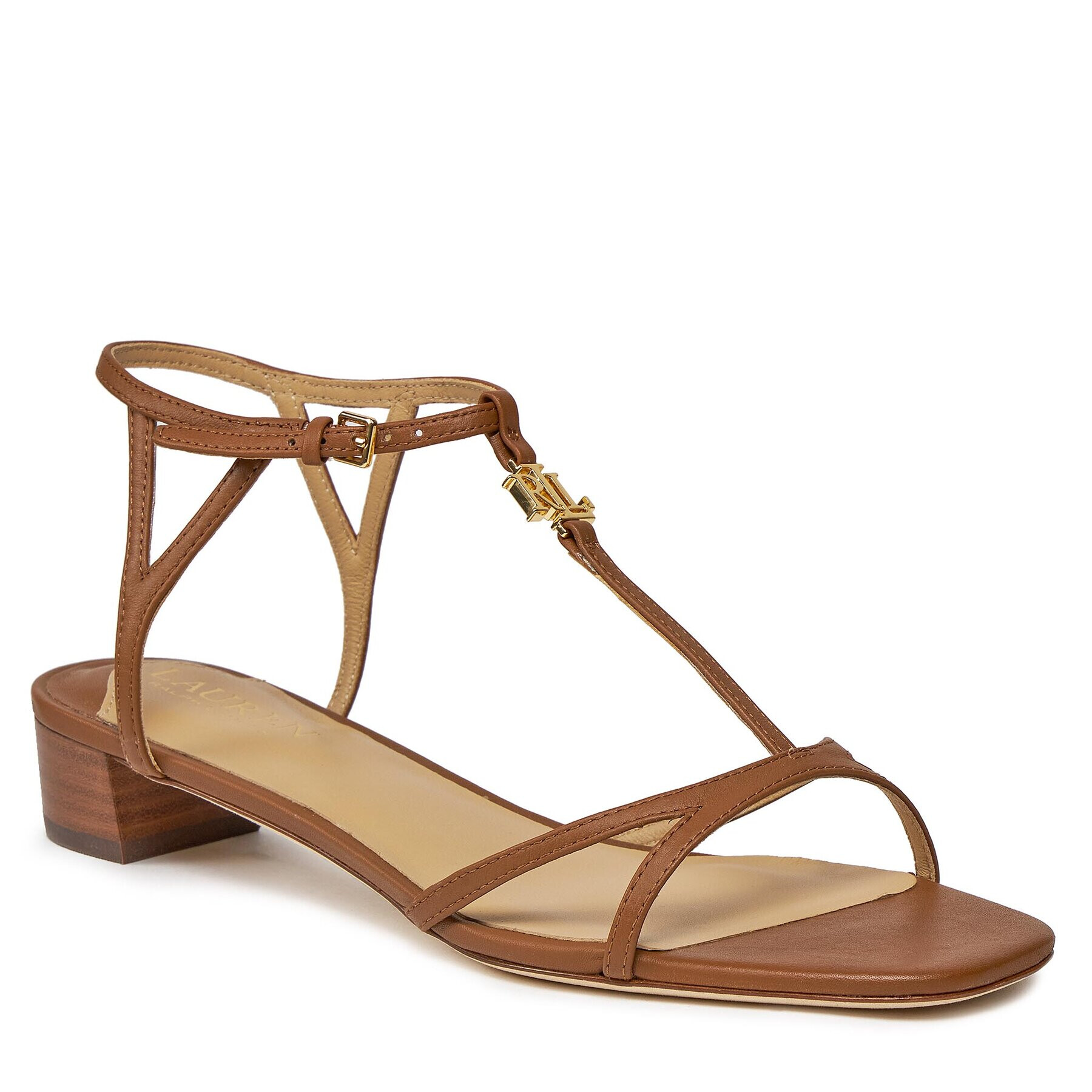 Lauren Ralph Lauren Сандали 802920407005 Кафяв - Pepit.bg