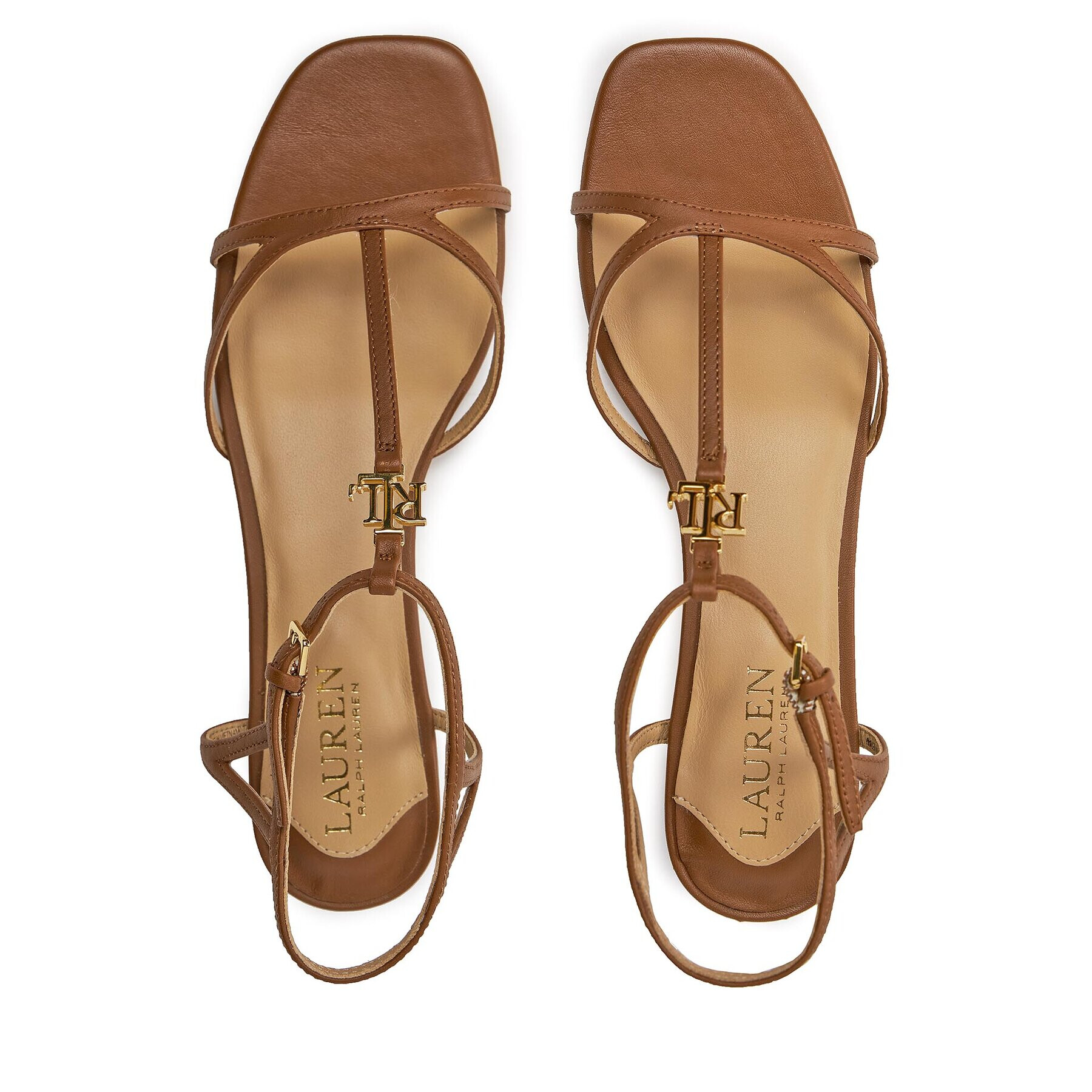 Lauren Ralph Lauren Сандали 802920407005 Кафяв - Pepit.bg