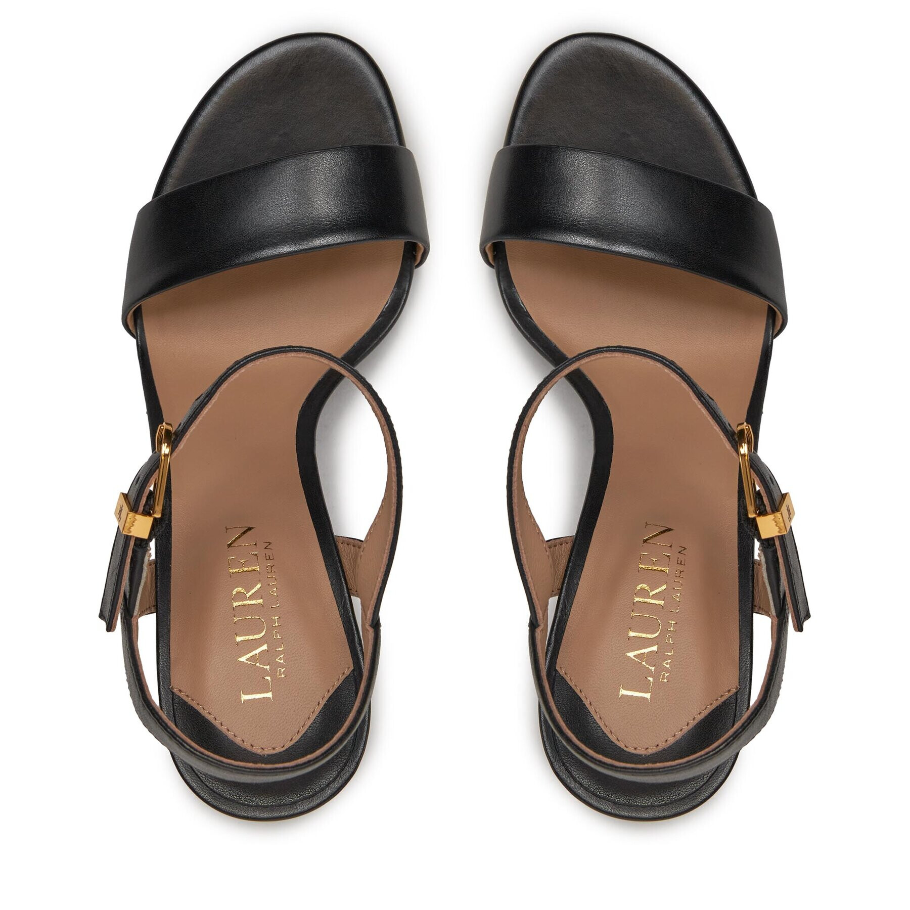 Lauren Ralph Lauren Сандали 802940588001 Черен - Pepit.bg