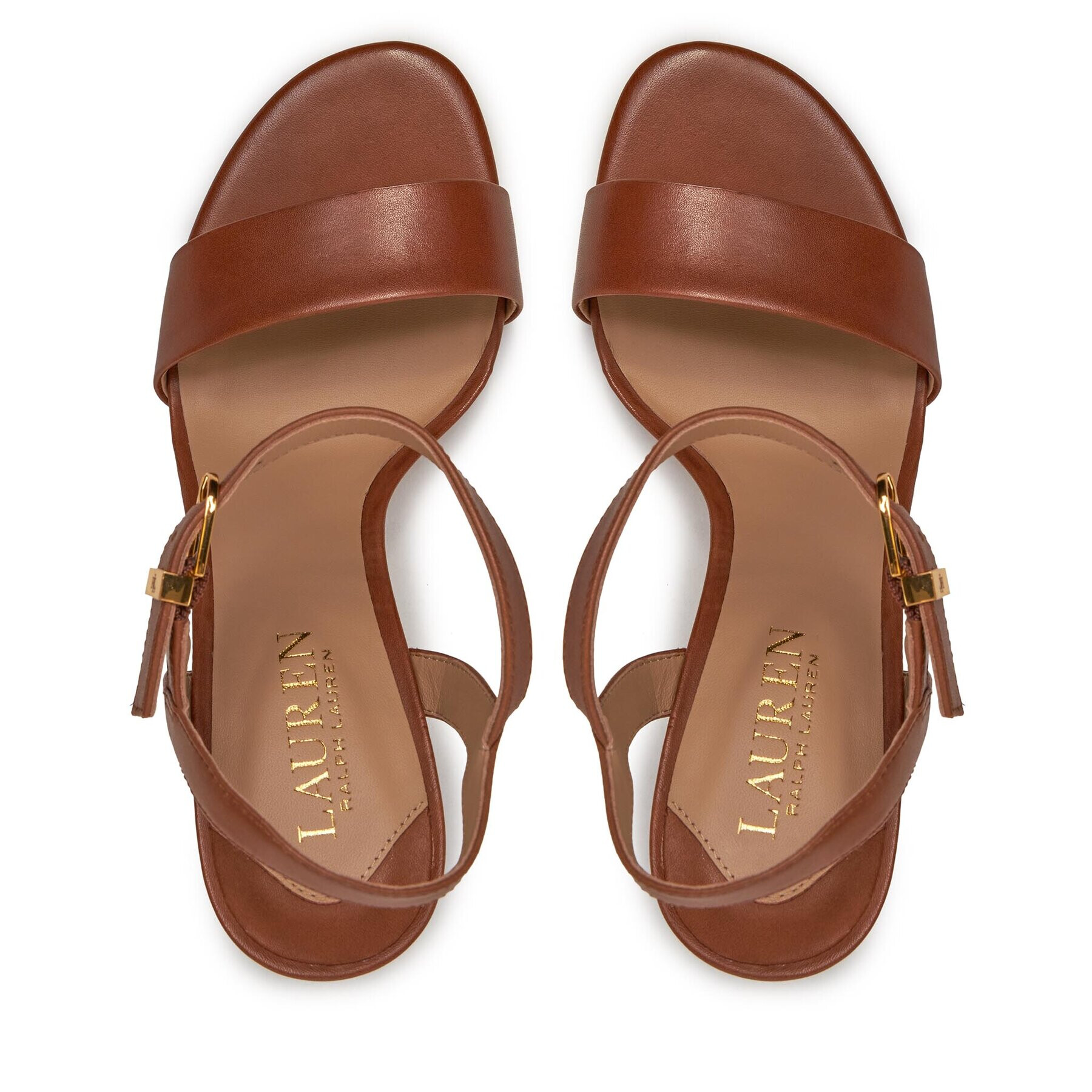 Lauren Ralph Lauren Сандали 802940588002 Кафяв - Pepit.bg