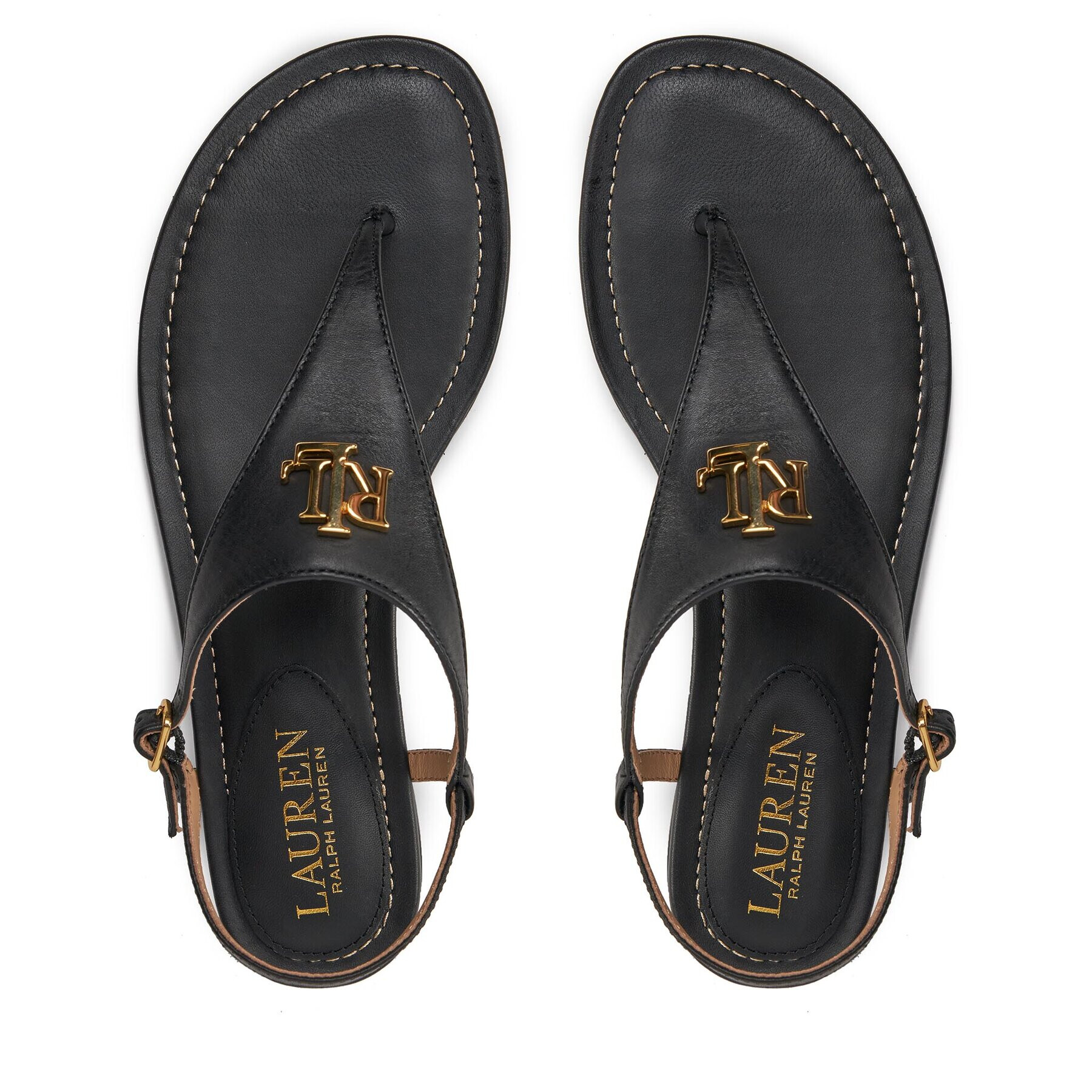 Lauren Ralph Lauren Сандали 802940593001 Черен - Pepit.bg