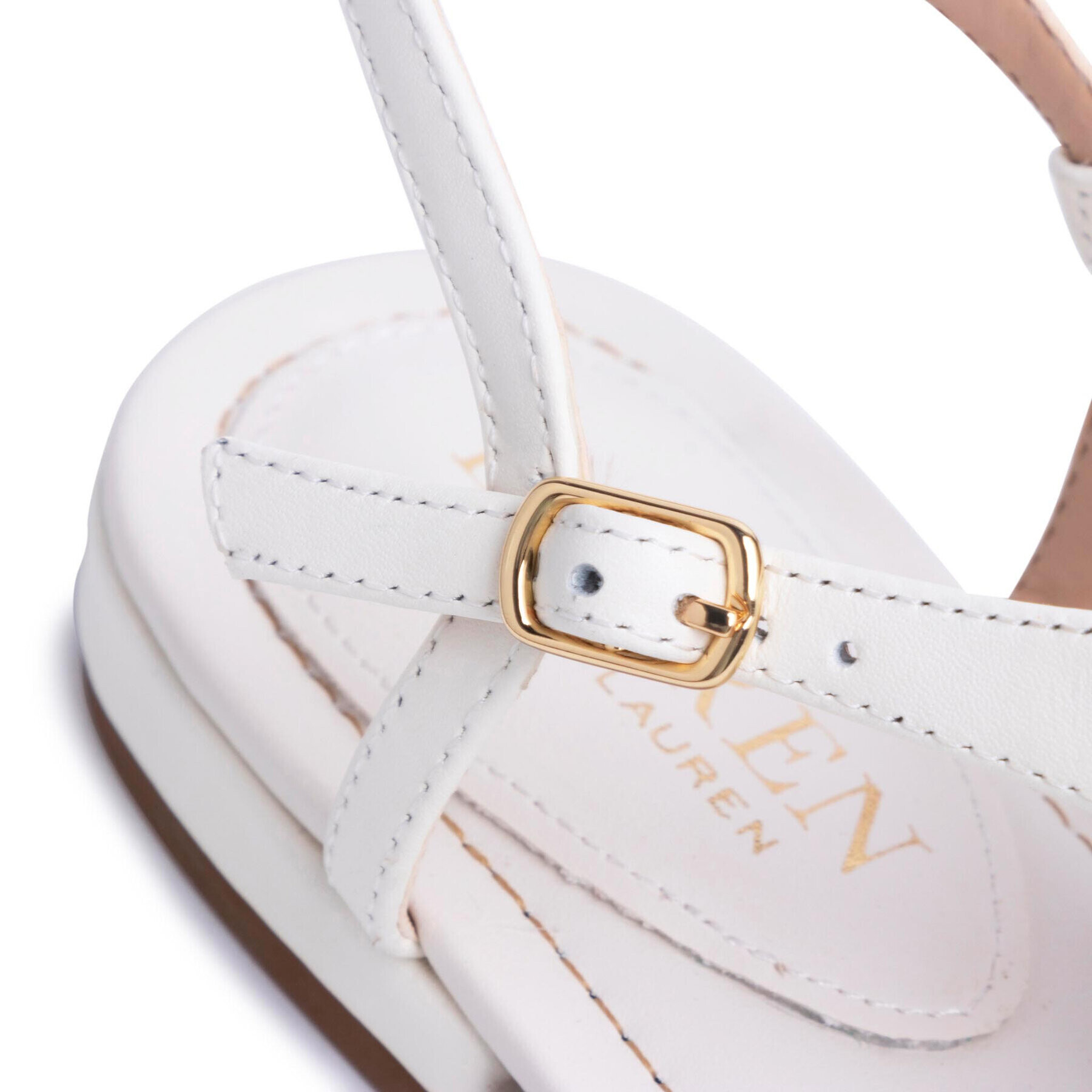 Lauren Ralph Lauren Сандали Ellington 802786562001 Бял - Pepit.bg