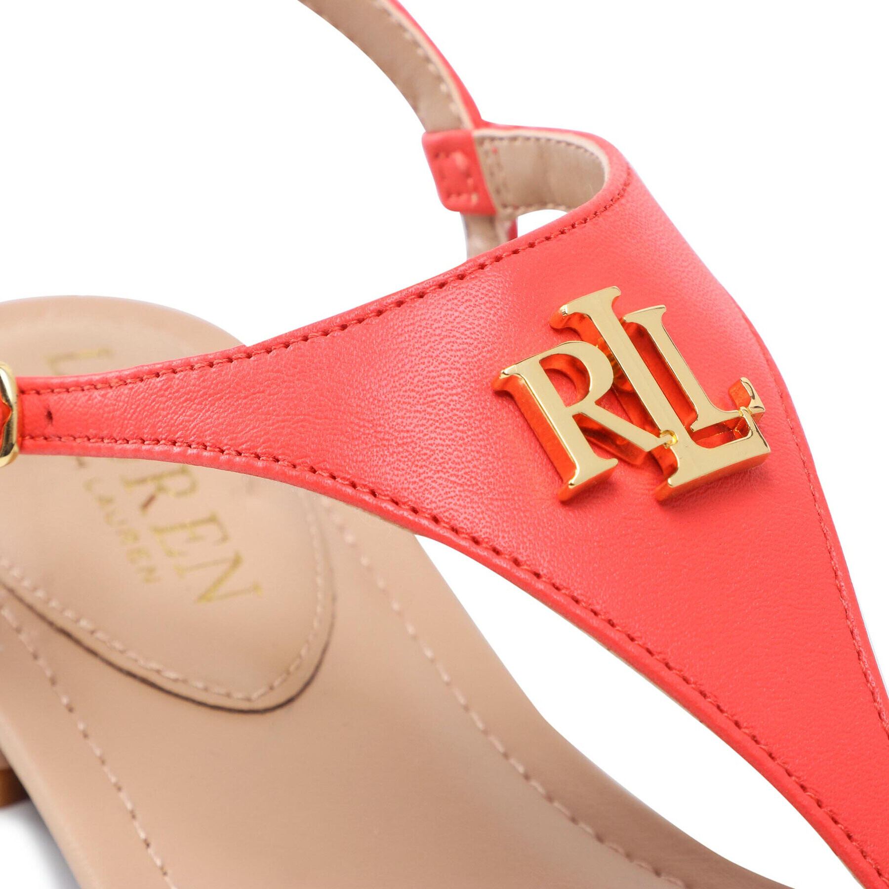 Lauren Ralph Lauren Сандали Ellington 802852803007 Оранжев - Pepit.bg