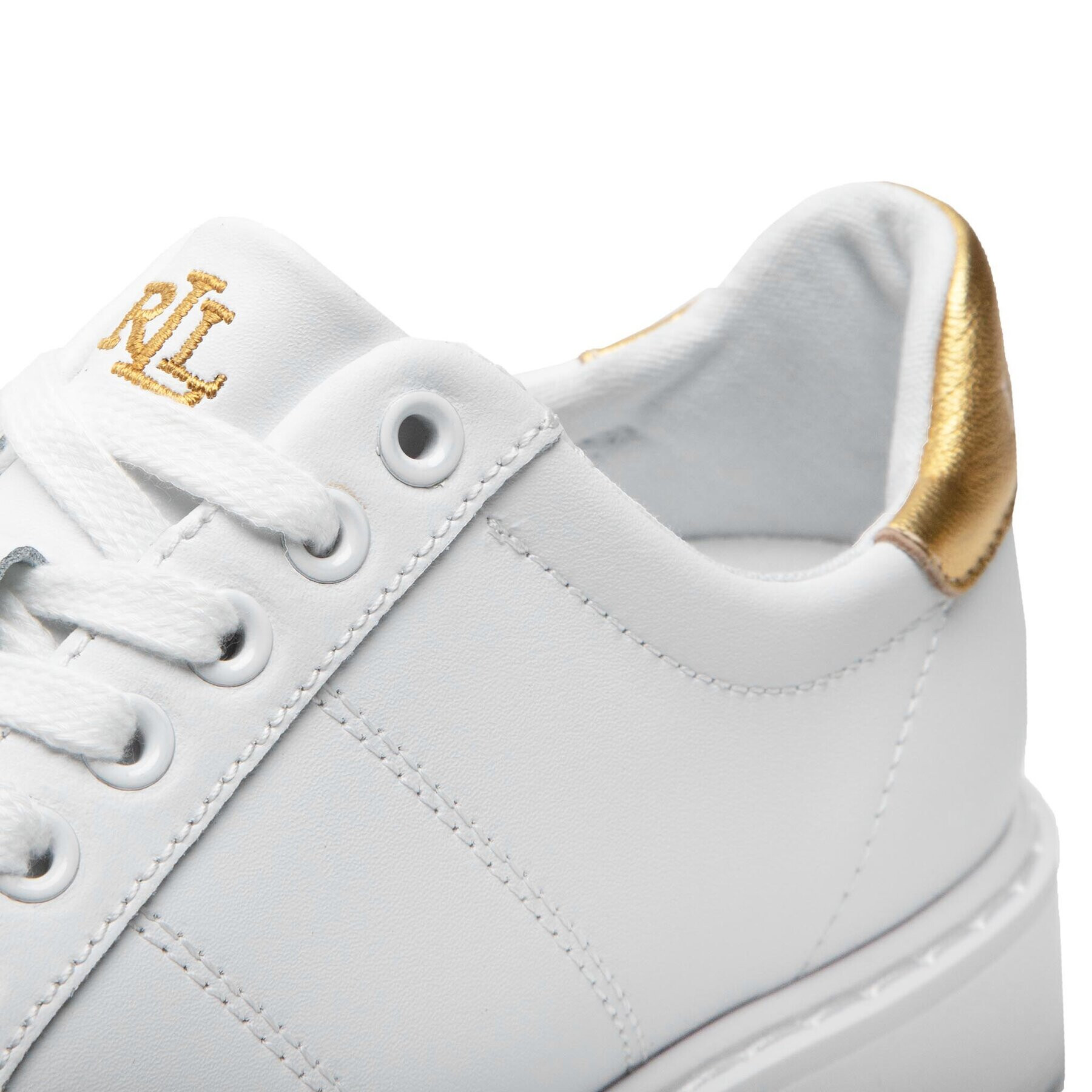 Lauren Ralph Lauren Сникърси Angeline 802875886002 Бял - Pepit.bg