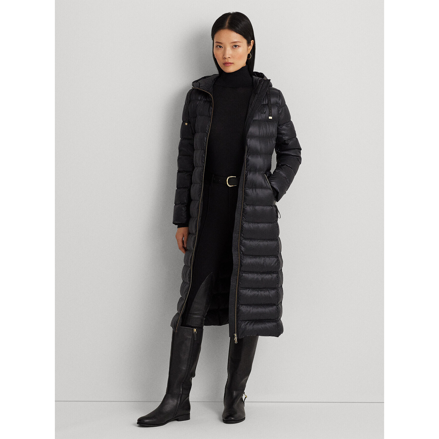 Lauren Ralph Lauren Зимно палто 297928063001 Черен Regular Fit - Pepit.bg