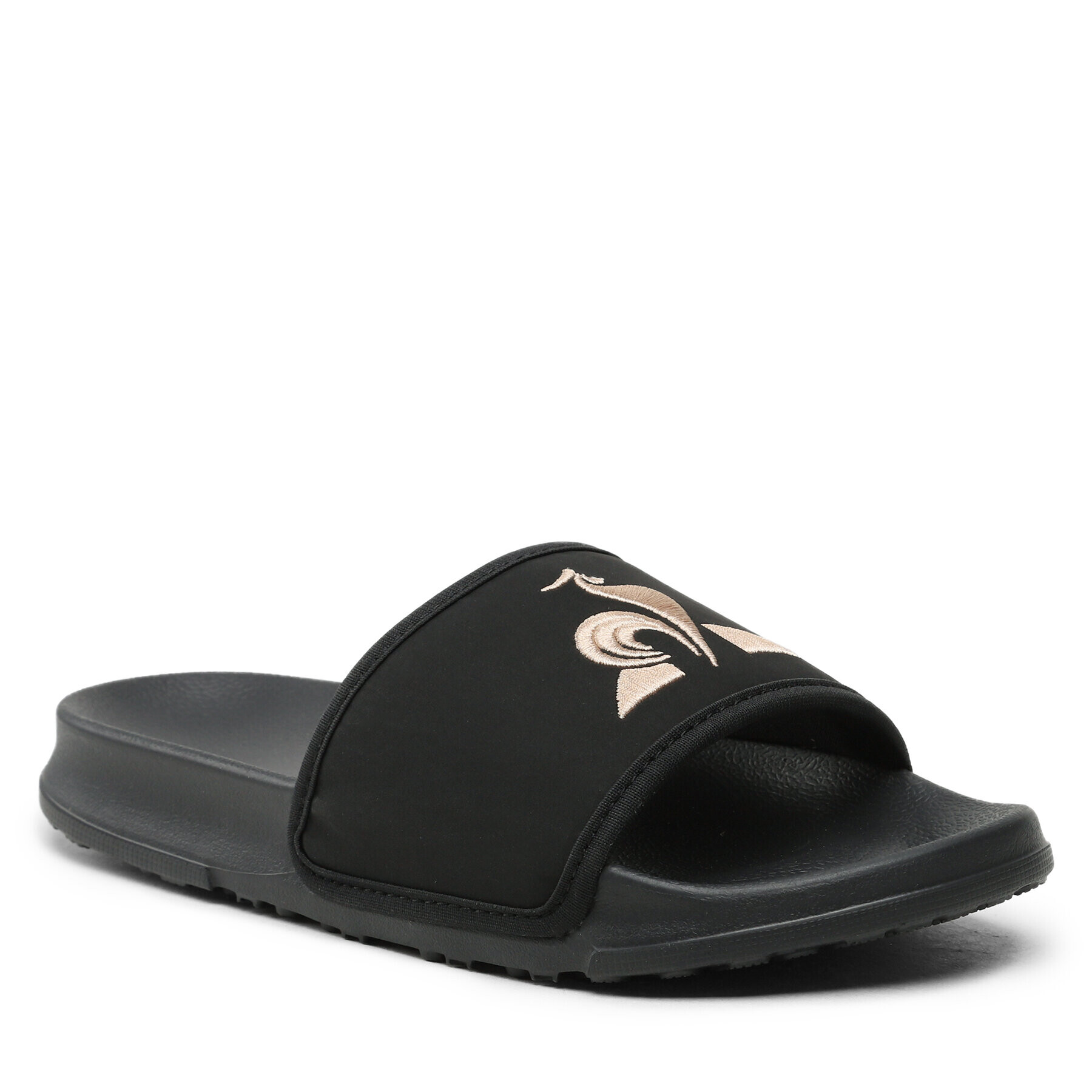 Le Coq Sportif Чехли Slide Binding Metallic 2310323 Черен - Pepit.bg