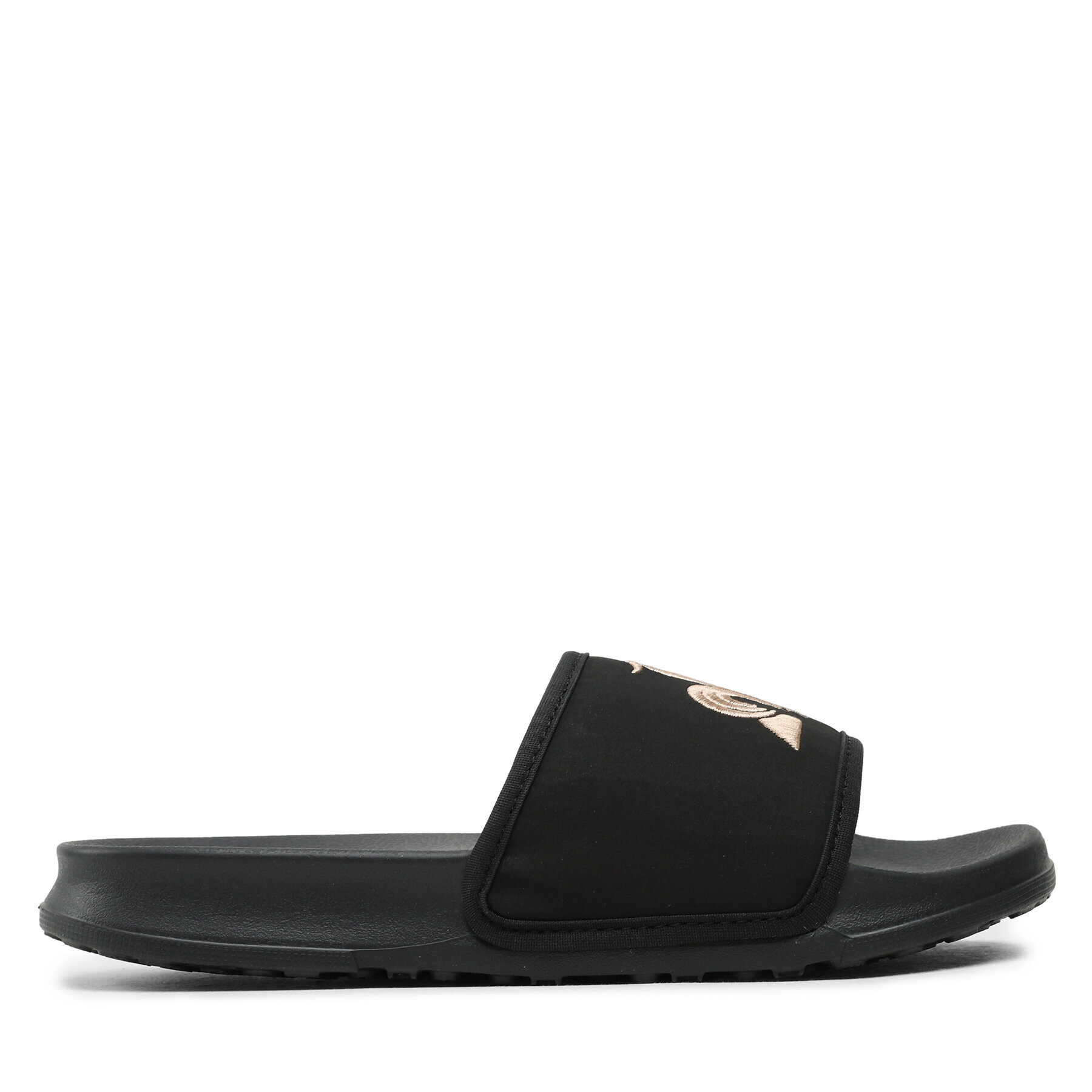 Le Coq Sportif Чехли Slide Binding Metallic 2310323 Черен - Pepit.bg