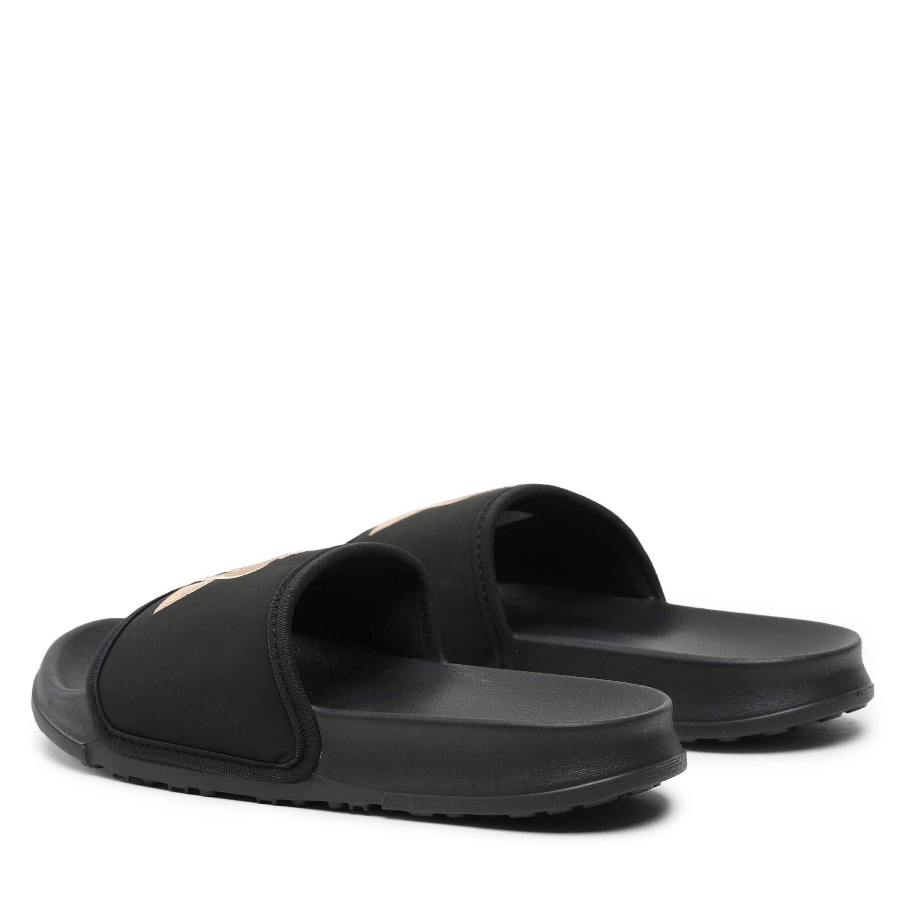 Le Coq Sportif Чехли Slide Binding Metallic 2310323 Черен - Pepit.bg