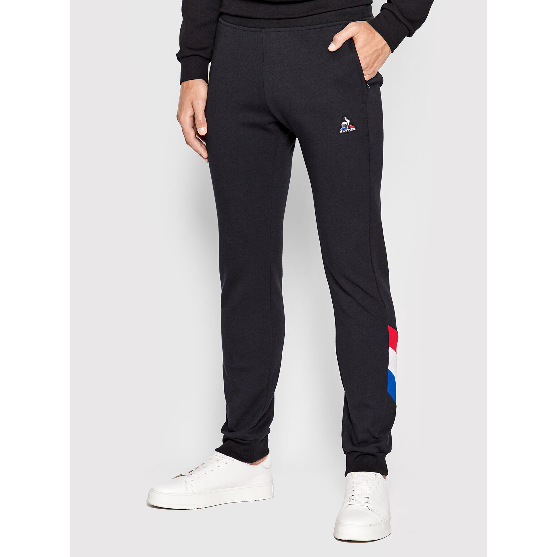 Le Coq Sportif Долнище анцуг 2210380 Черен Slim Fit - Pepit.bg