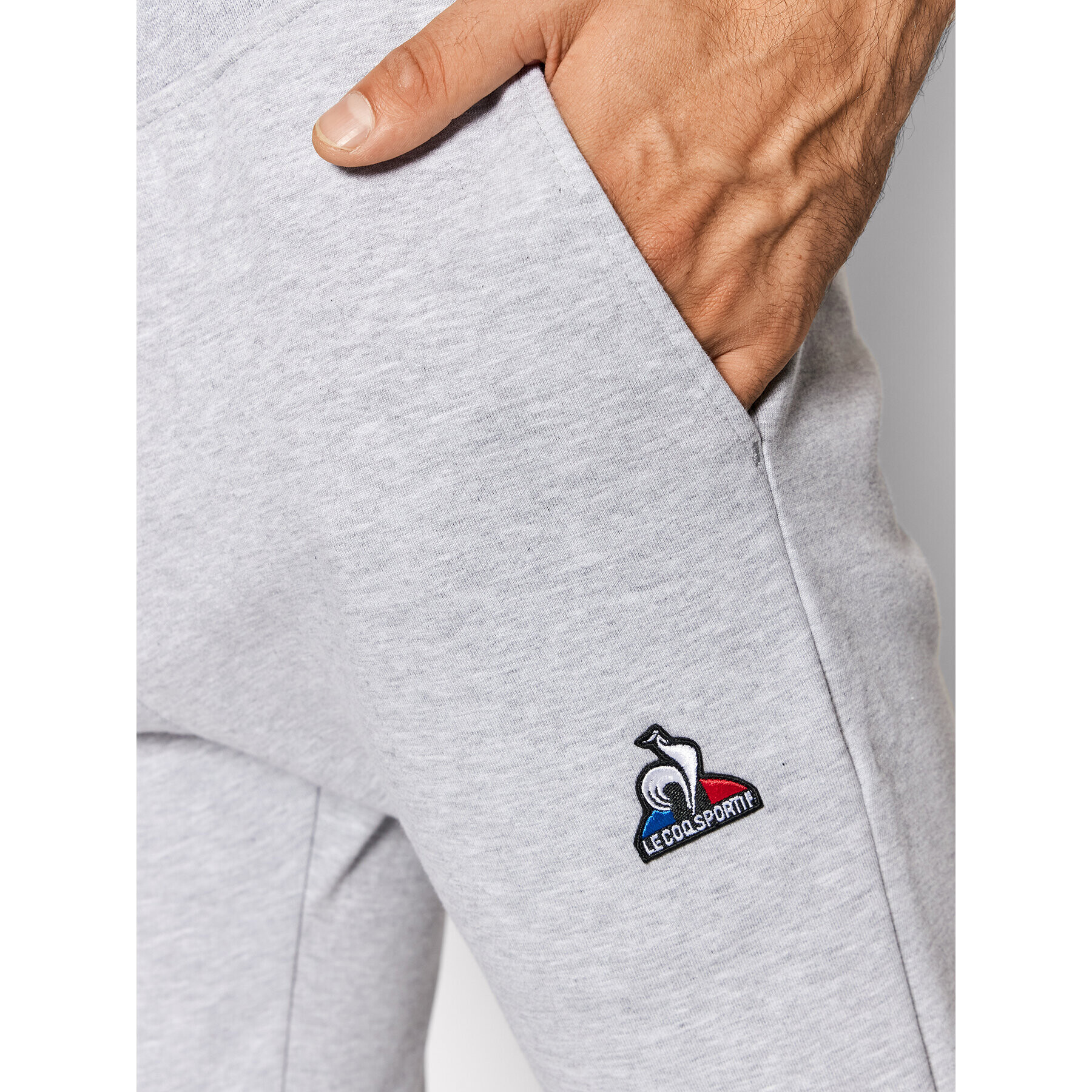 Le Coq Sportif Долнище анцуг 2120213 Сив Slim Fit - Pepit.bg