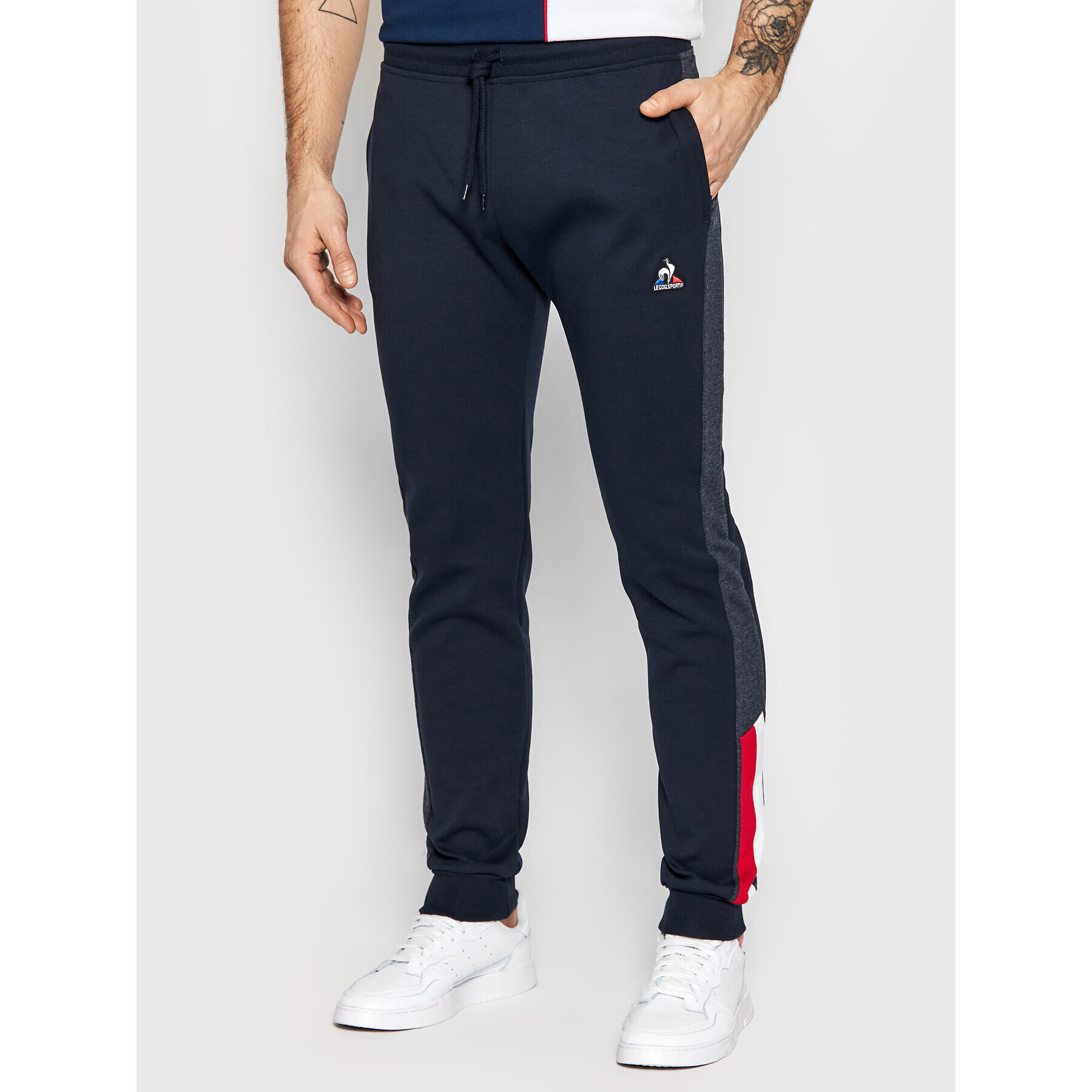 Le Coq Sportif Долнище анцуг 2120326 Тъмносин Slim Fit - Pepit.bg