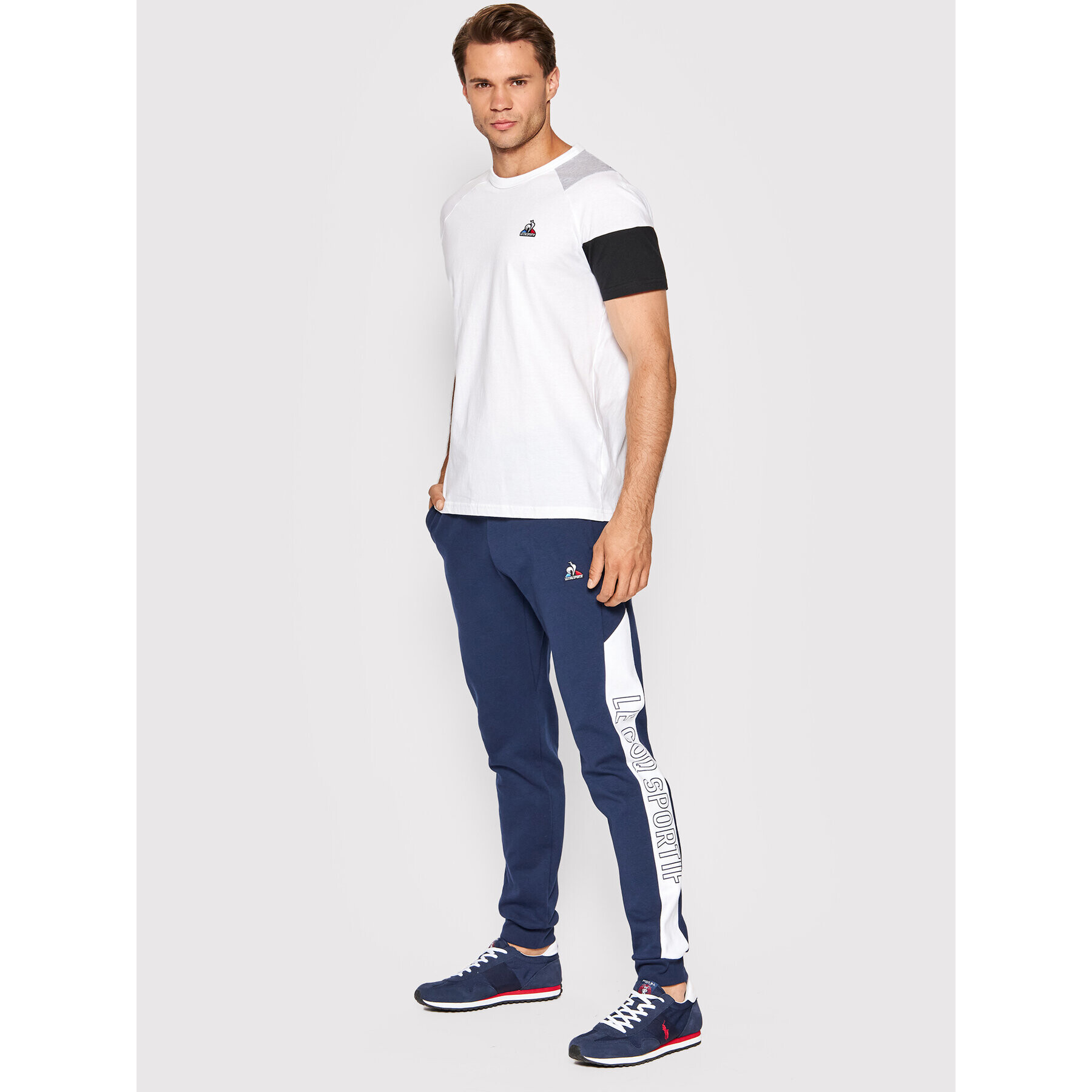 Le Coq Sportif Долнище анцуг 2210531 Тъмносин Regular Fit - Pepit.bg