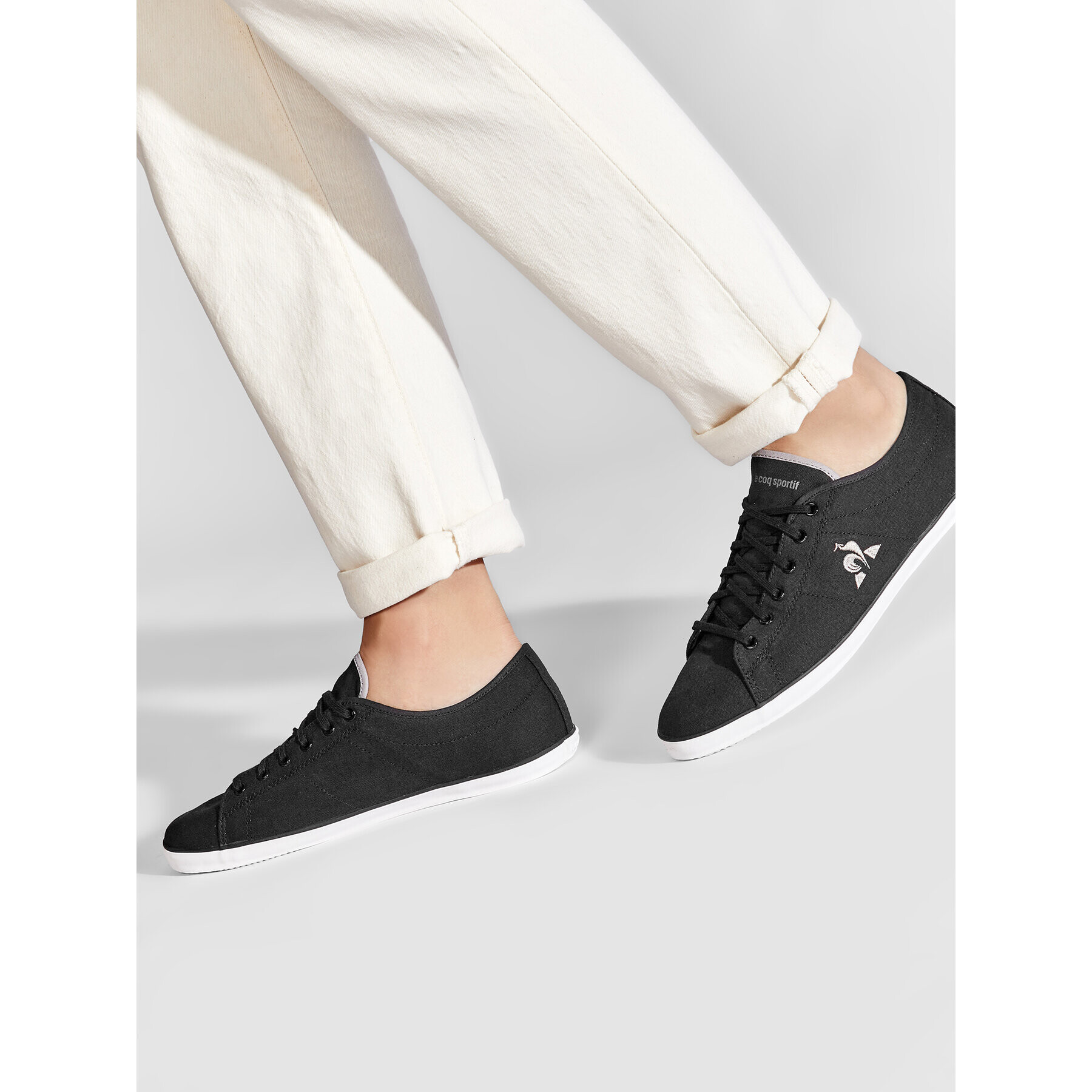 Le Coq Sportif Гуменки Slimset 2210237 Черен - Pepit.bg