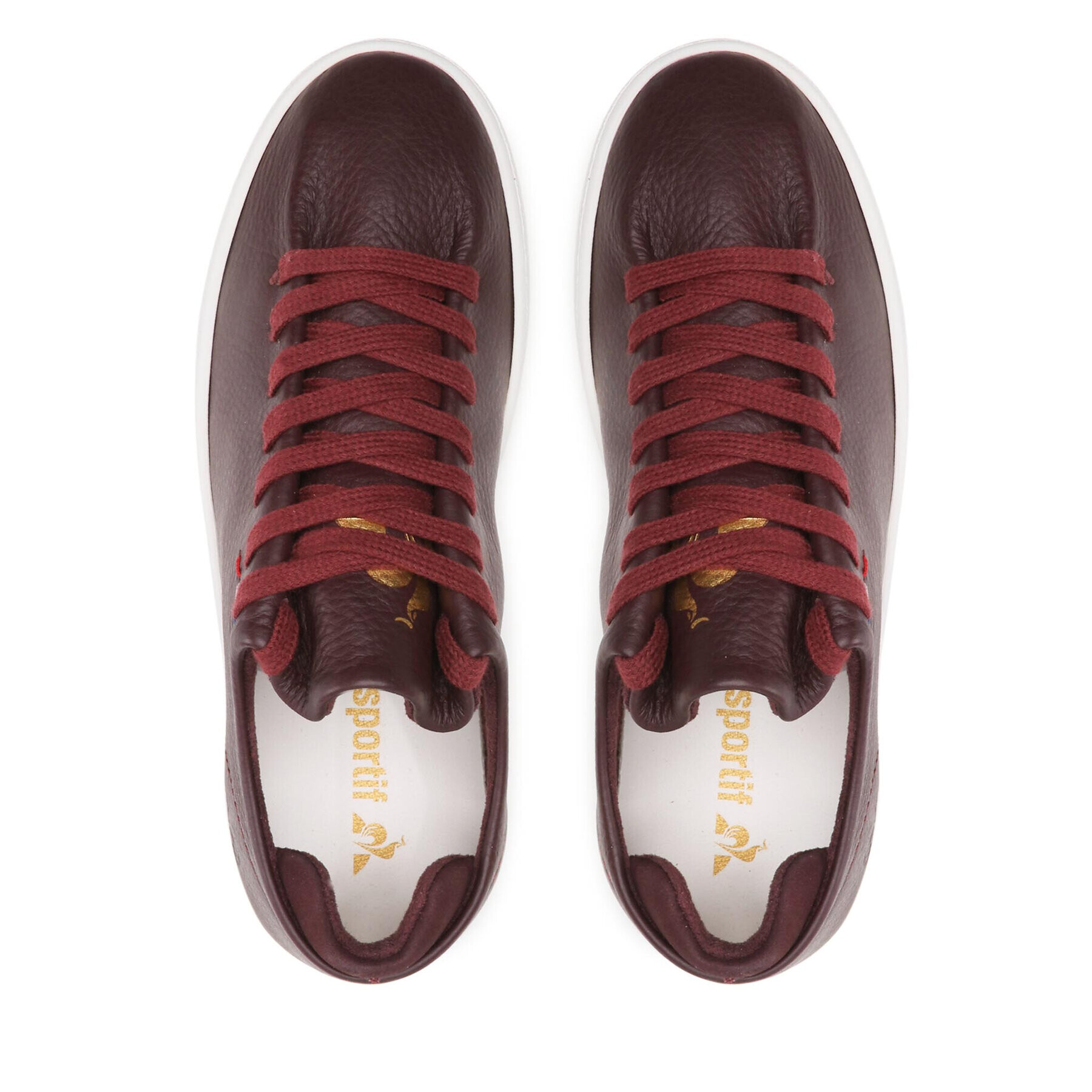 Le Coq Sportif Сникърси Ace 1920706 Кафяв - Pepit.bg