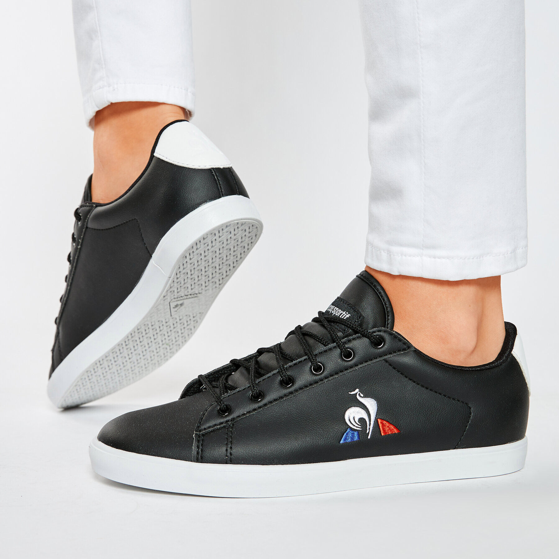 Le Coq Sportif Сникърси Agate 2010233 Черен - Pepit.bg