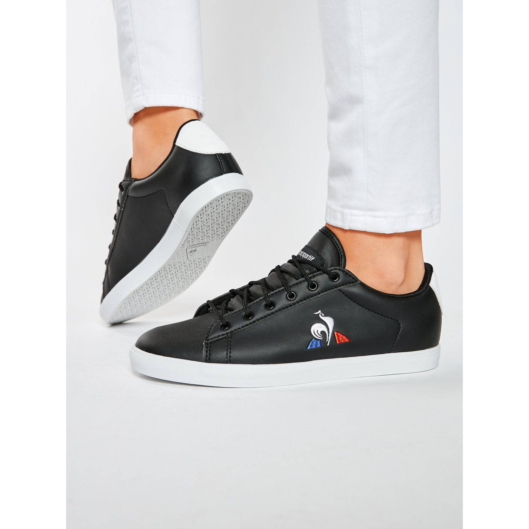 Le Coq Sportif Сникърси Agate 2010233 Черен - Pepit.bg