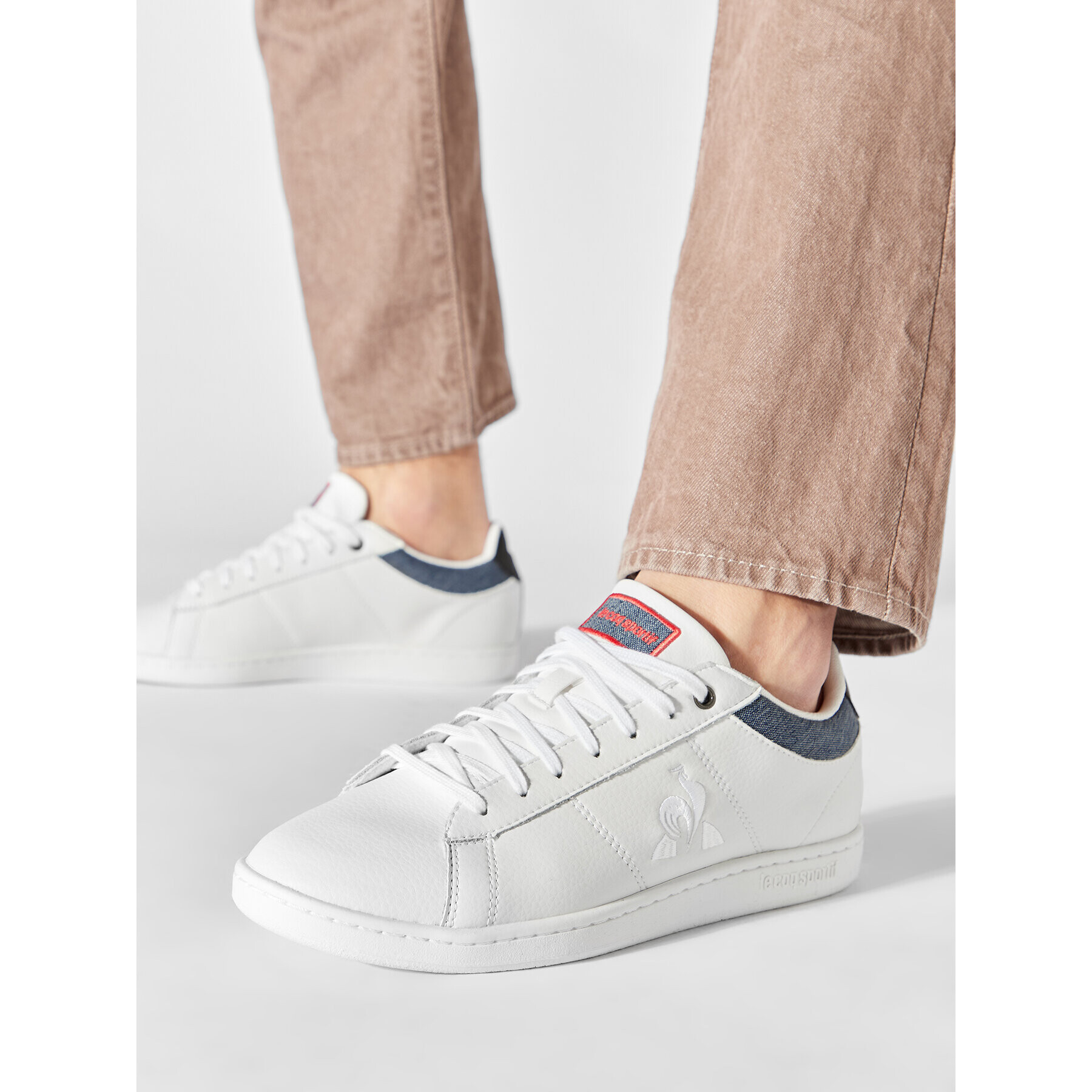 Le Coq Sportif Сникърси Court Allure Workwear 2220196 Бял - Pepit.bg