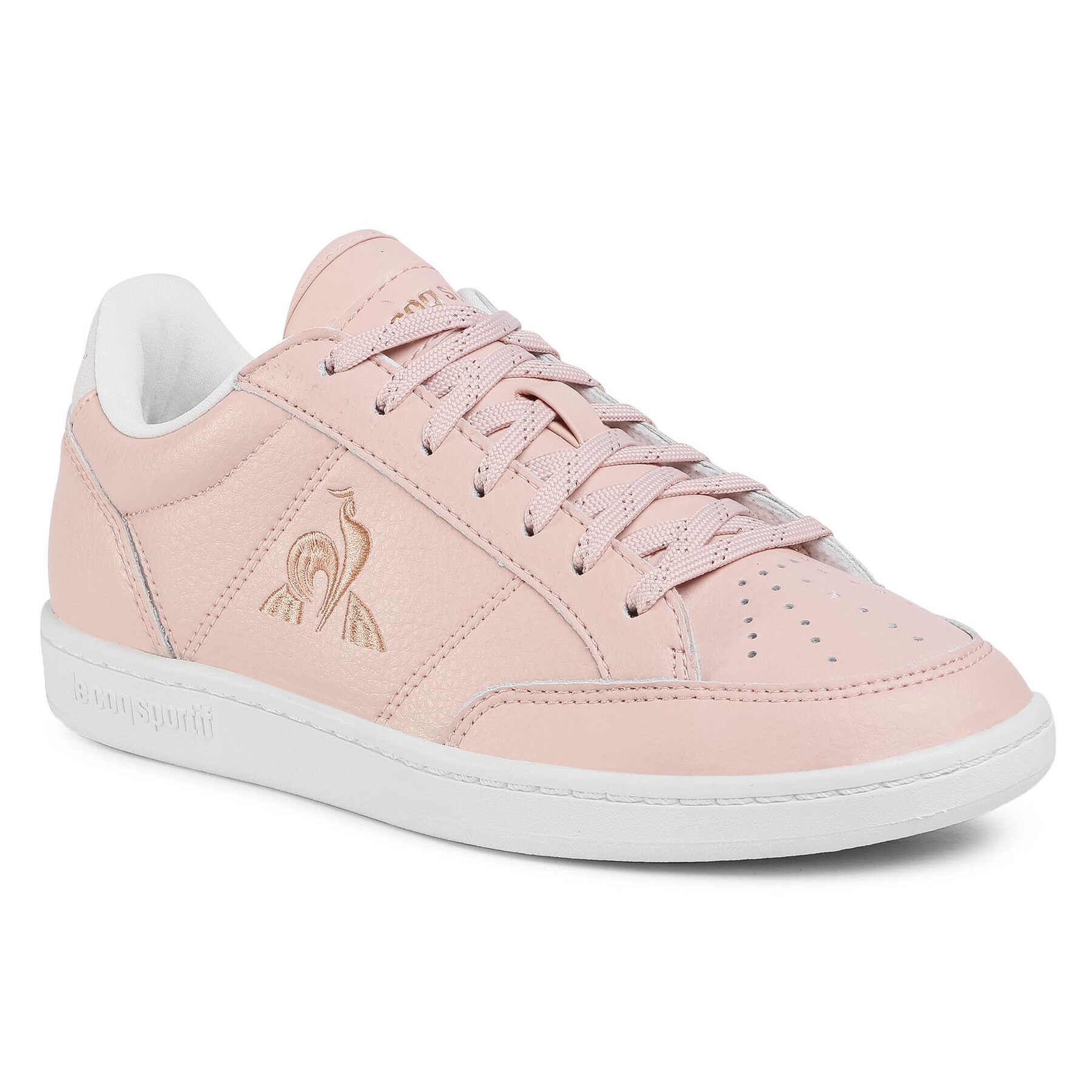 Le Coq Sportif Сникърси Court Clay W 2020196 Розов - Pepit.bg