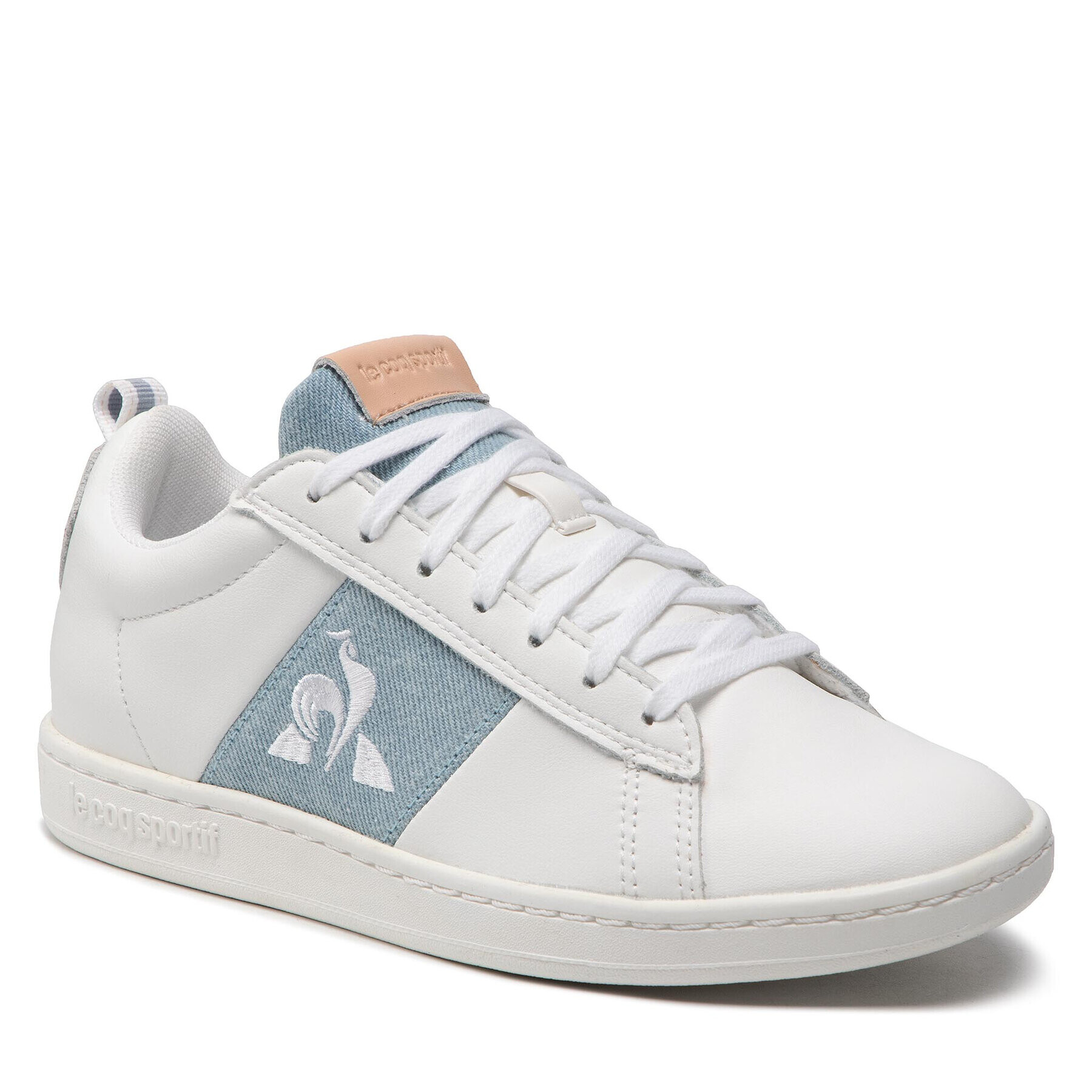 Le Coq Sportif Сникърси Courtclassic W Denim 2210131 Бял - Pepit.bg