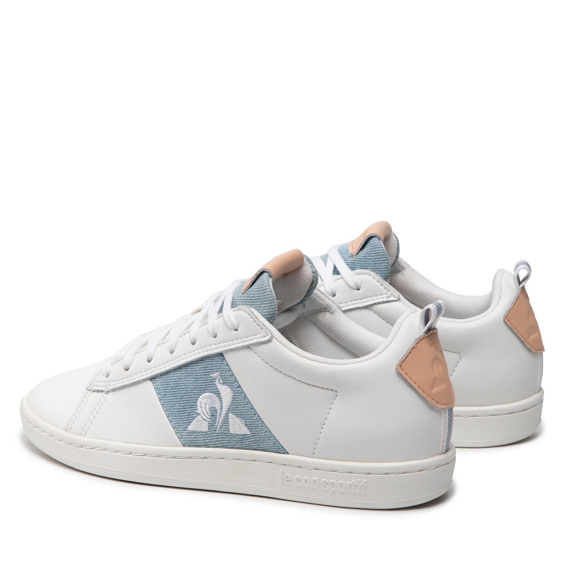 Le Coq Sportif Сникърси Courtclassic W Denim 2210131 Бял - Pepit.bg