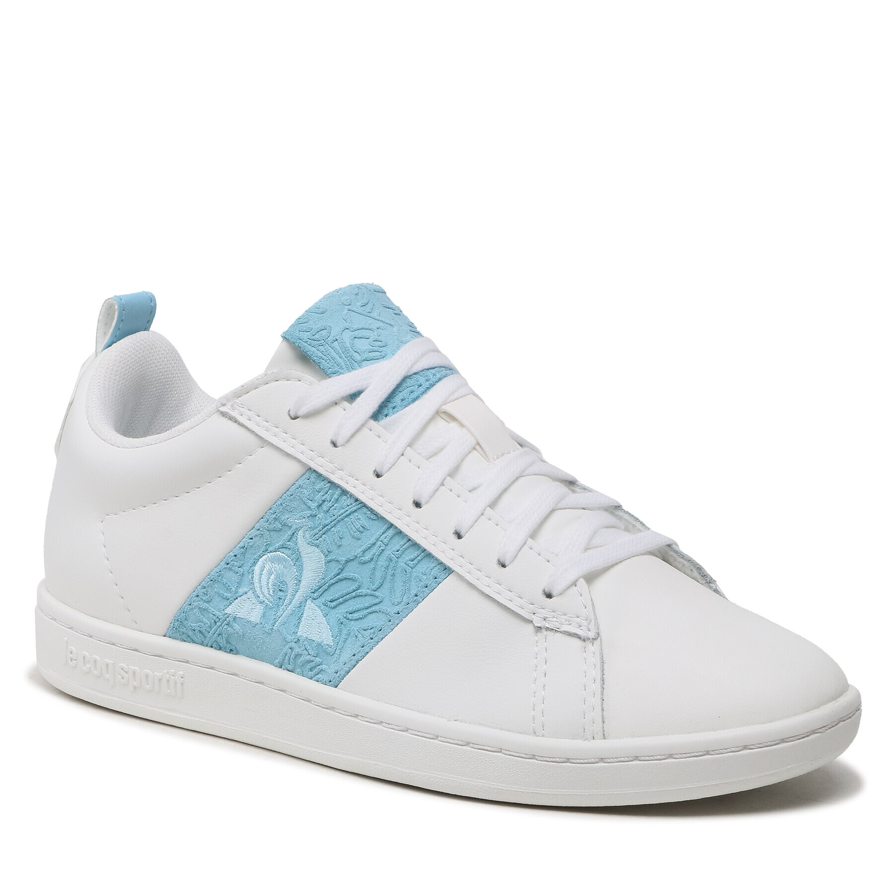 Le Coq Sportif Сникърси Courtclassic W Plants 2310131 Бял - Pepit.bg