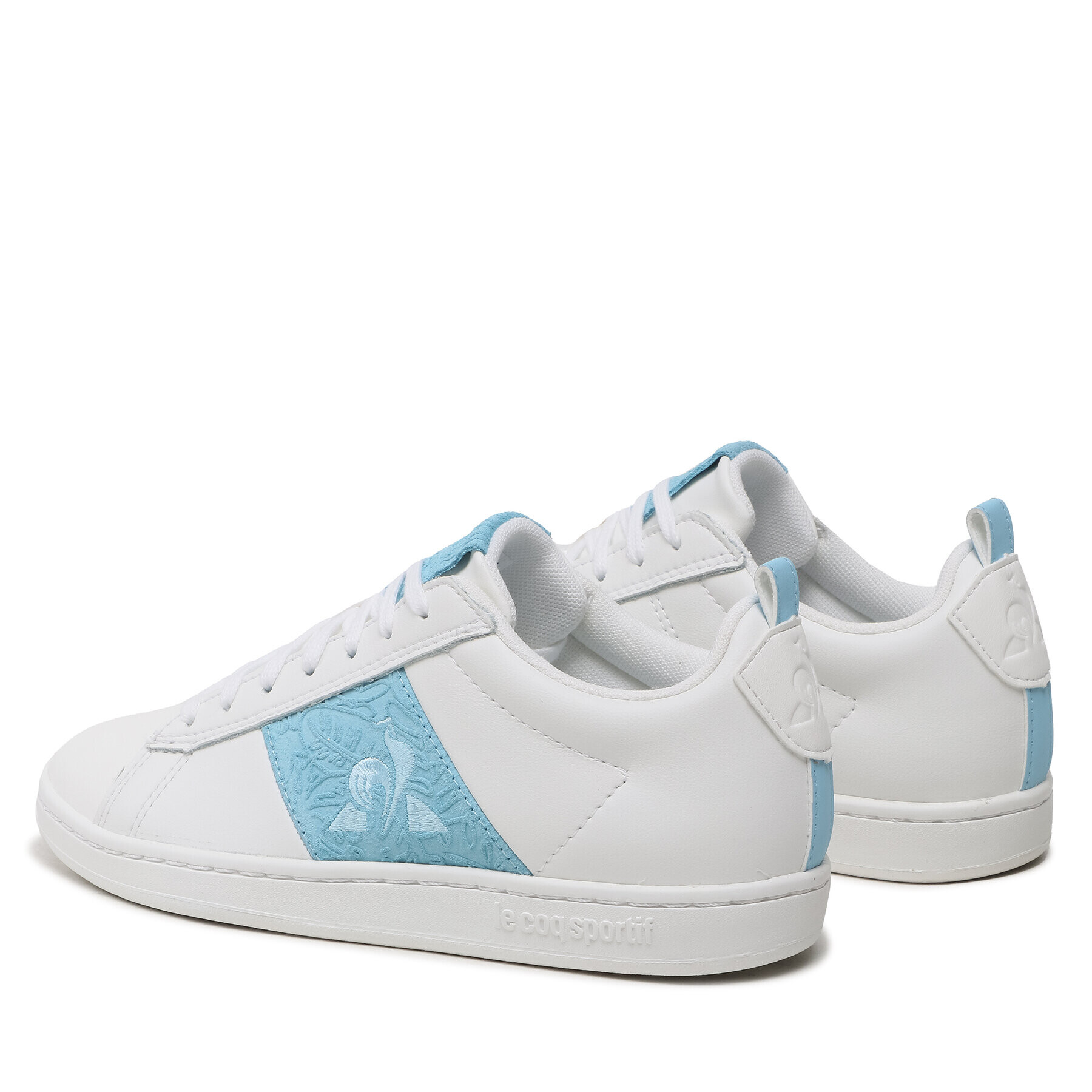 Le Coq Sportif Сникърси Courtclassic W Plants 2310131 Бял - Pepit.bg