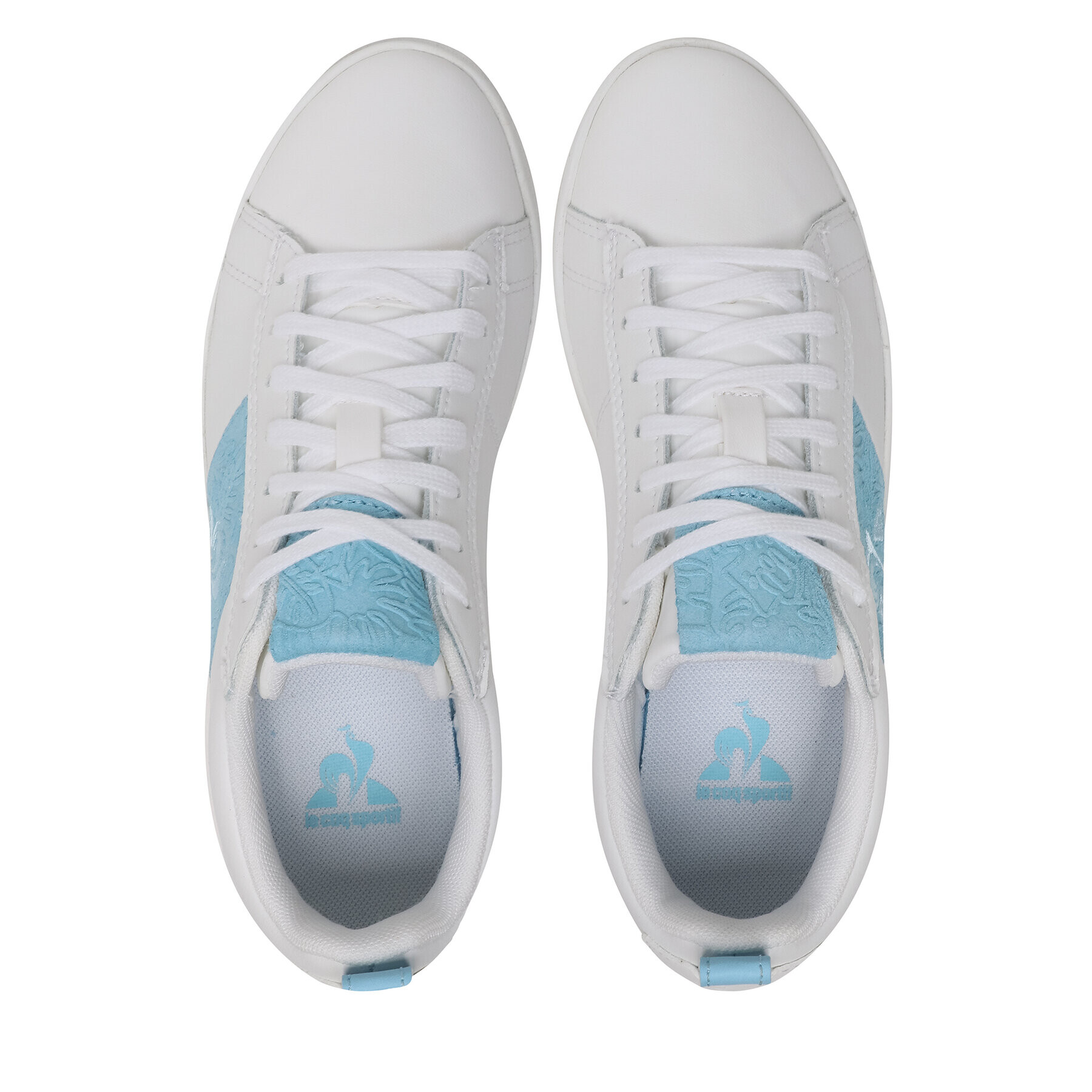 Le Coq Sportif Сникърси Courtclassic W Plants 2310131 Бял - Pepit.bg