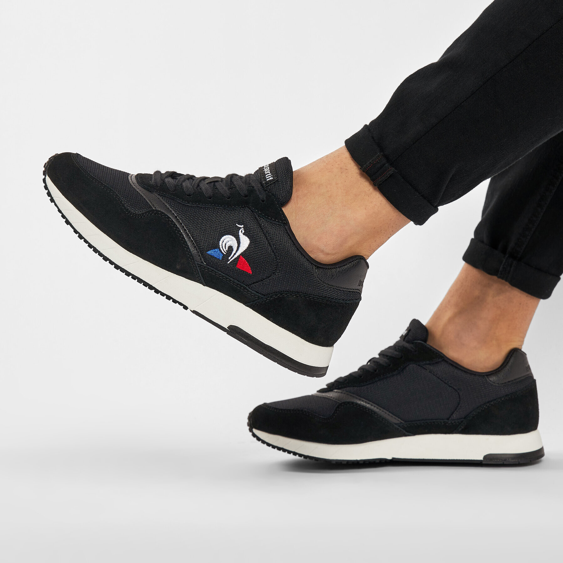 Le Coq Sportif Сникърси Jazy 2020168 Черен - Pepit.bg