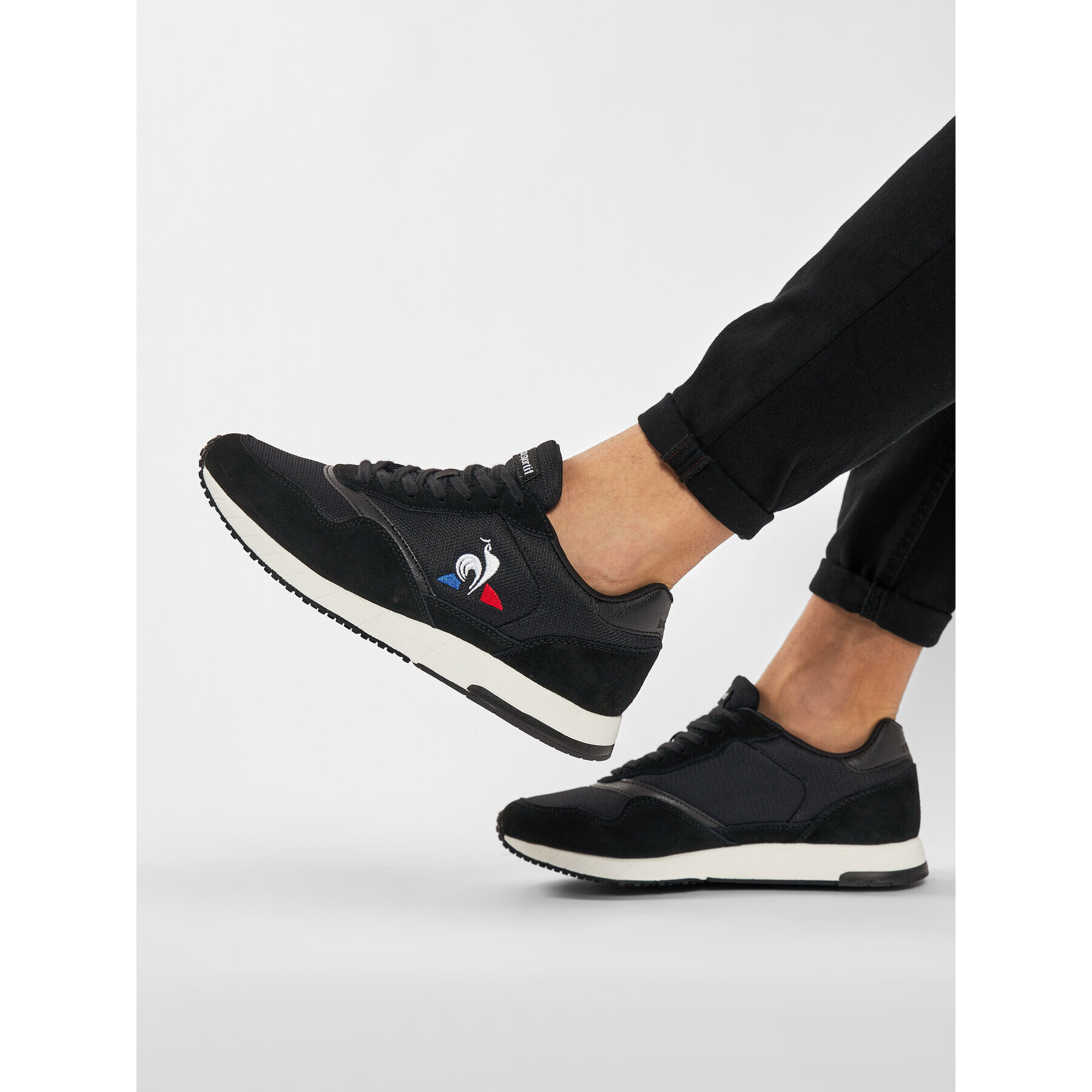 Le Coq Sportif Сникърси Jazy 2020168 Черен - Pepit.bg