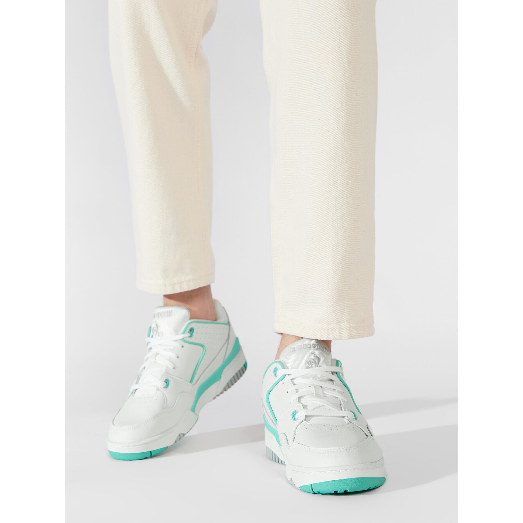 Le Coq Sportif Сникърси Lcs T1000 Nineties 2220277 Бял - Pepit.bg