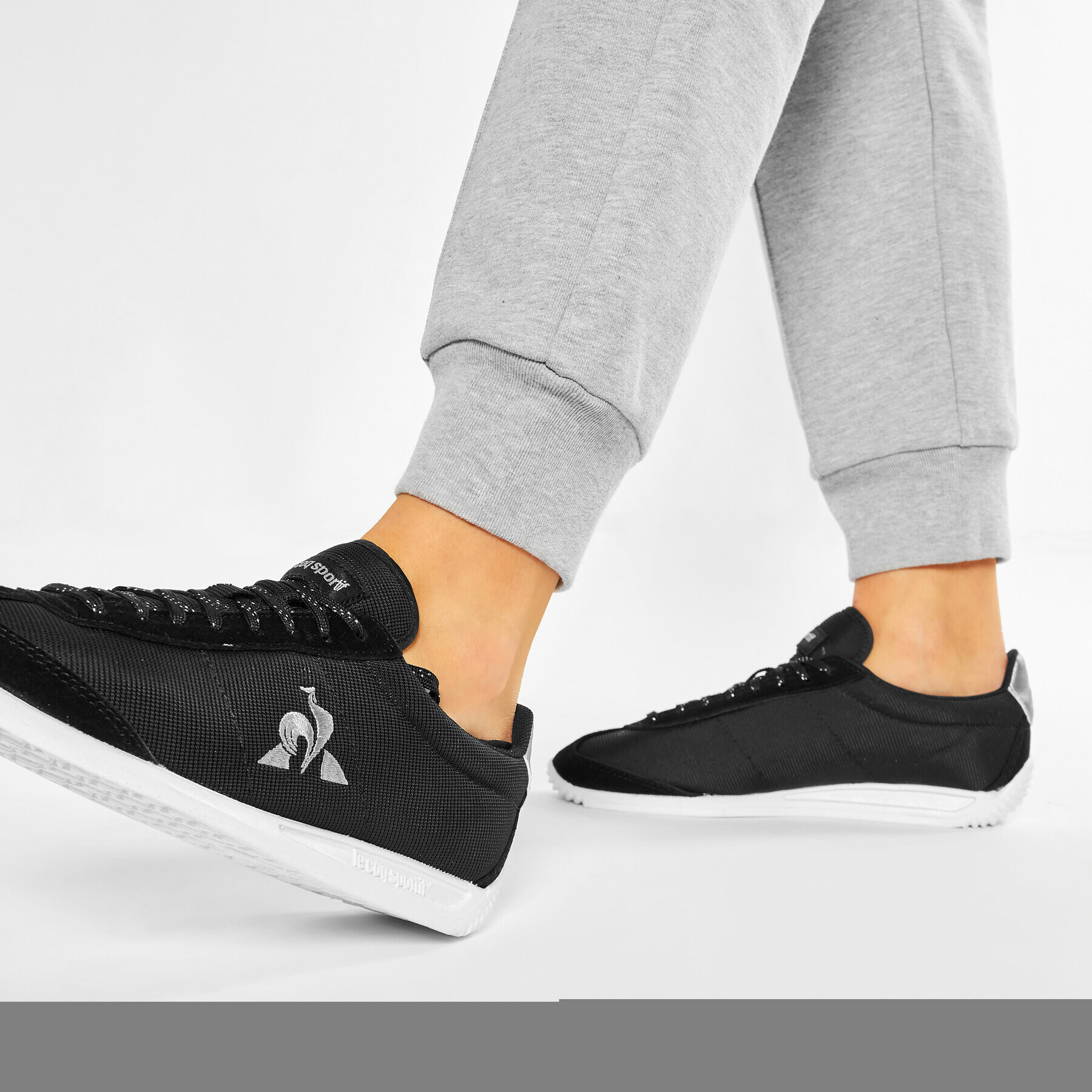 Le Coq Sportif Сникърси Quartz W 2010329 Черен - Pepit.bg