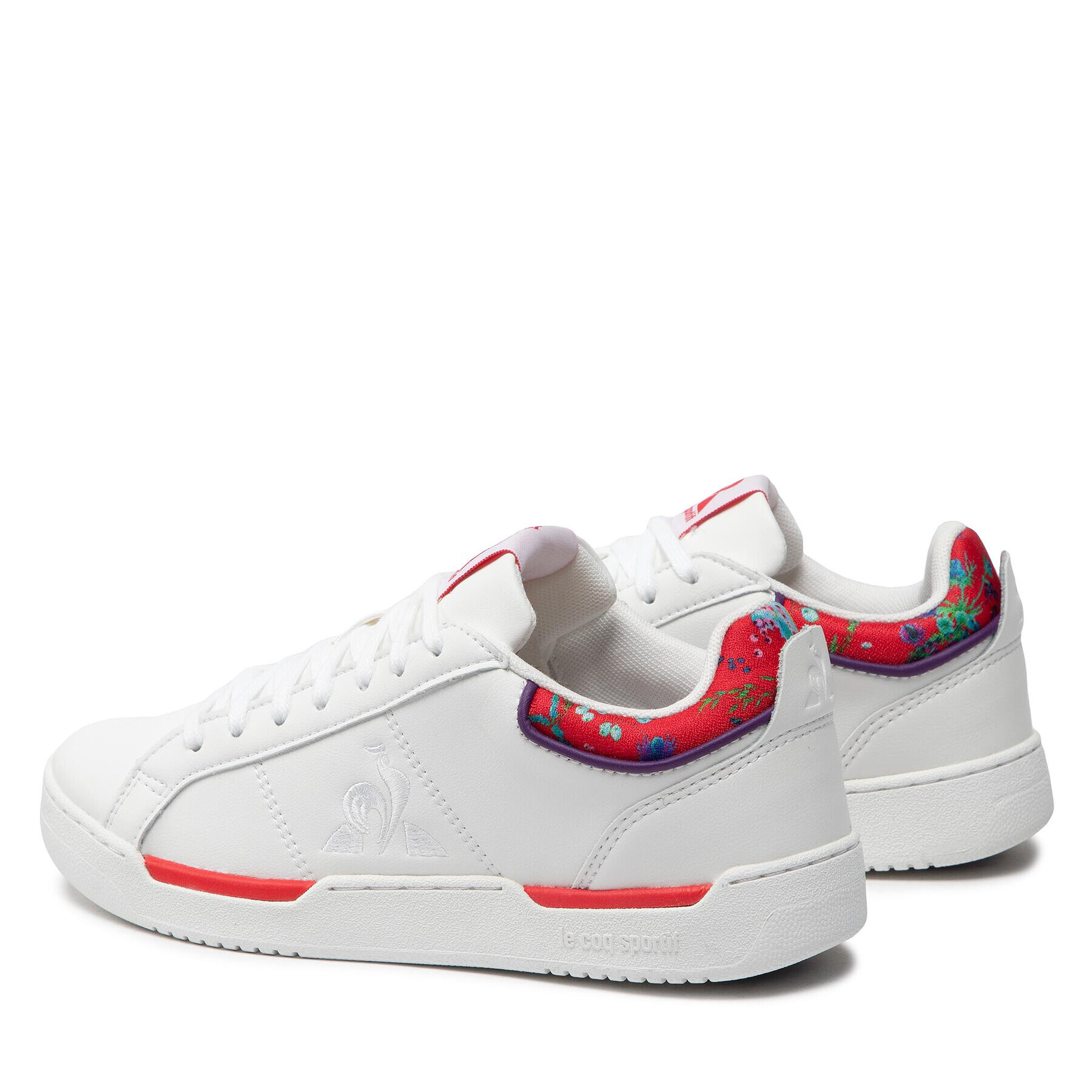 Le Coq Sportif Сникърси Stadium W Flowers 2210542 Бял - Pepit.bg