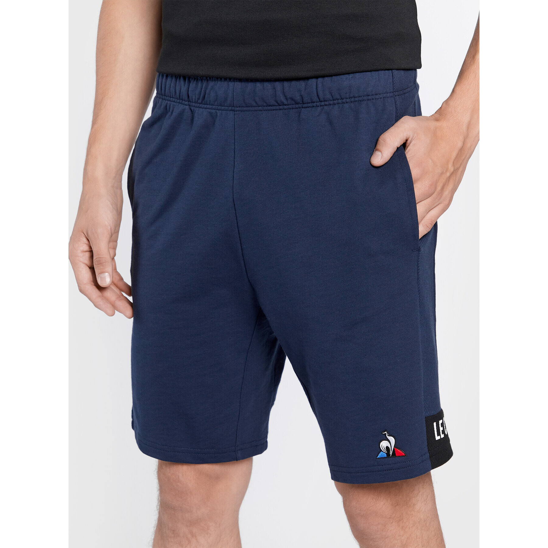 Le Coq Sportif Спортни шорти 2110546 2110546 Тъмносин Regular Fit - Pepit.bg