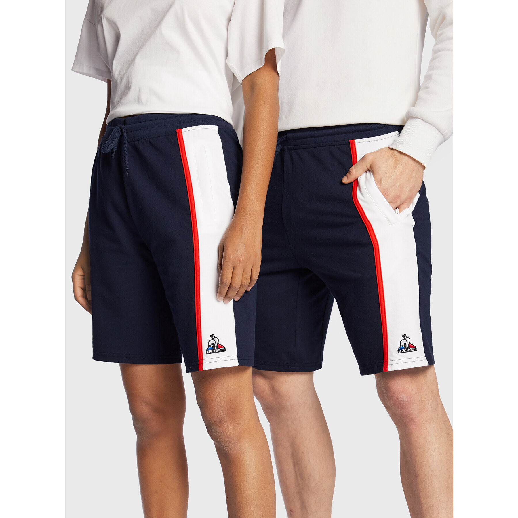 Le Coq Sportif Спортни шорти Unisex 2220293 Тъмносин Regular Fit - Pepit.bg