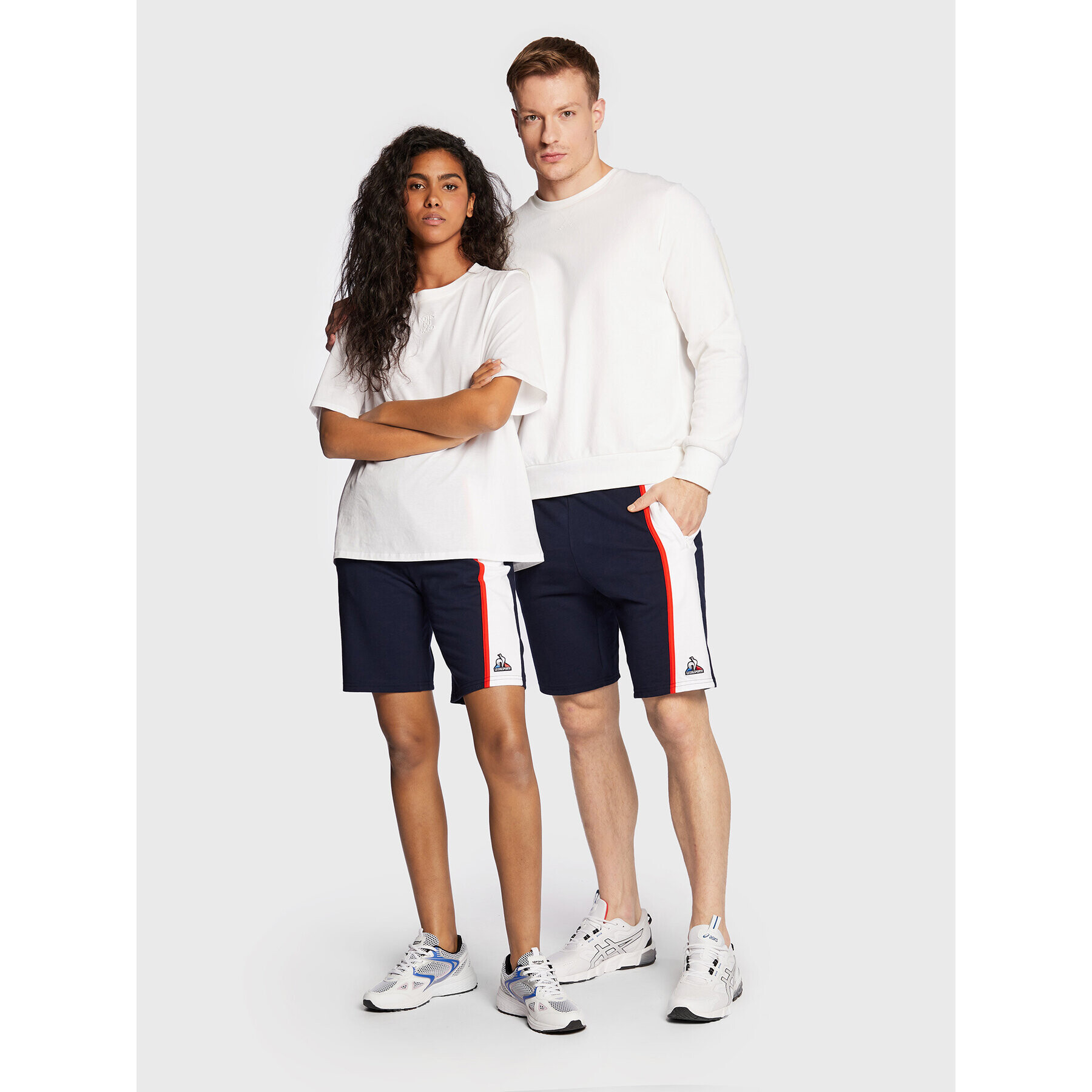 Le Coq Sportif Спортни шорти Unisex 2220293 Тъмносин Regular Fit - Pepit.bg