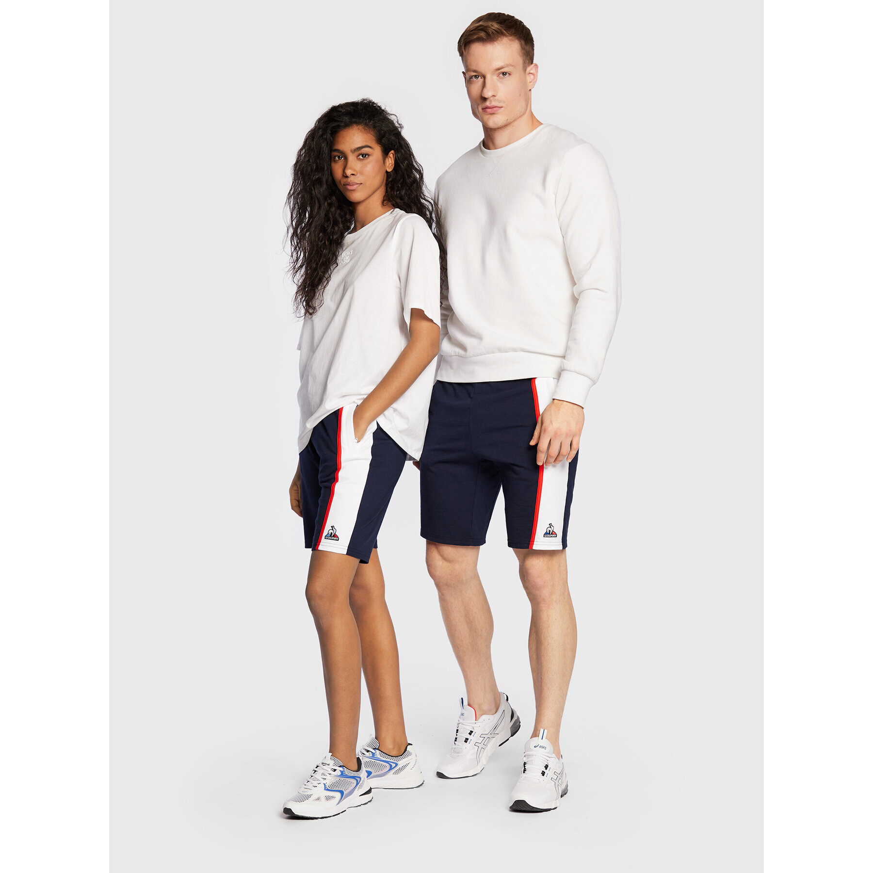 Le Coq Sportif Спортни шорти Unisex 2220293 Тъмносин Regular Fit - Pepit.bg