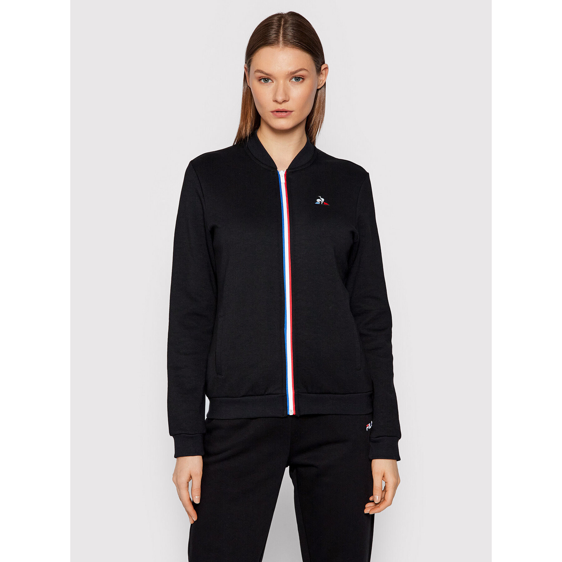 Le Coq Sportif Суитшърт 2110207 Черен Regular Fit - Pepit.bg