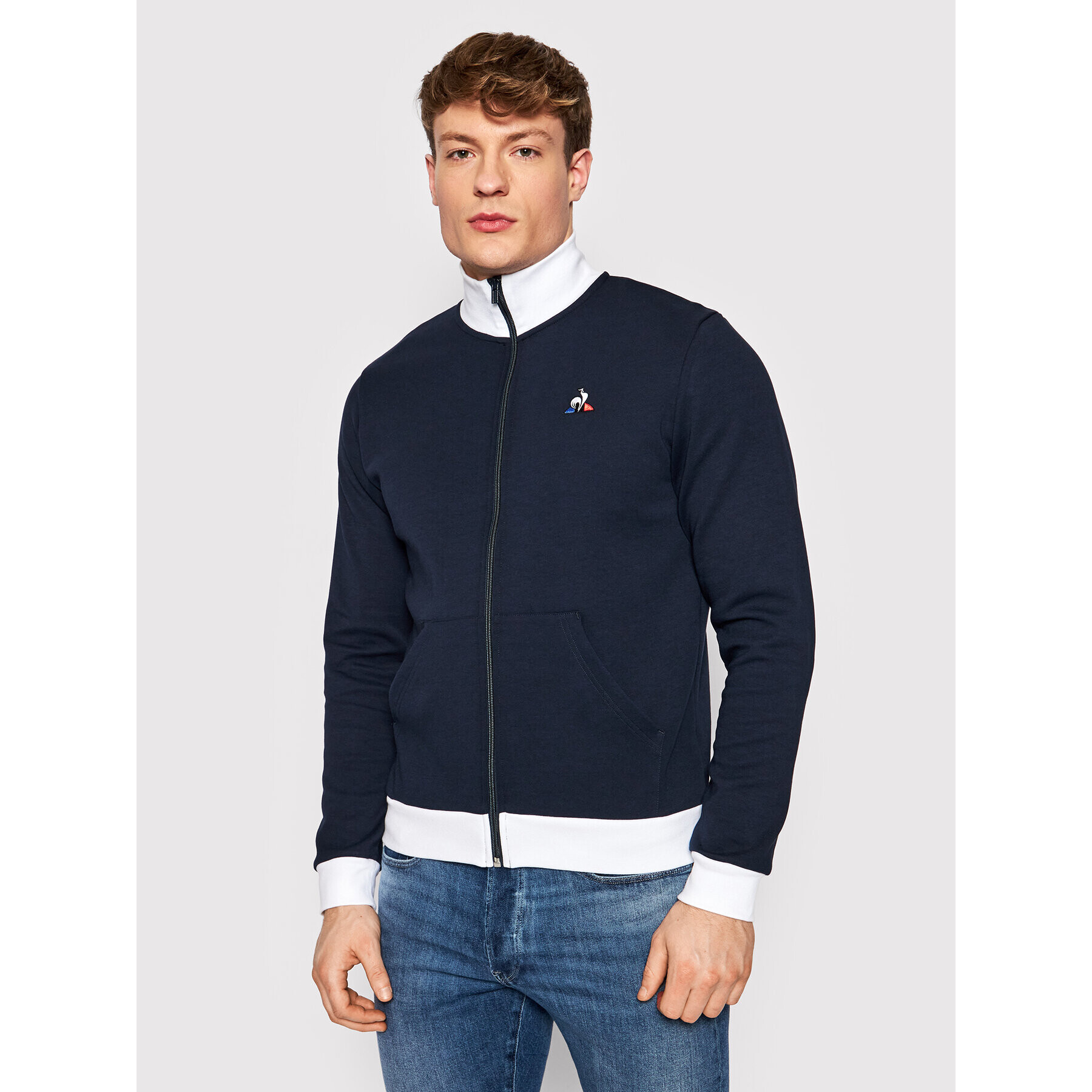 Le Coq Sportif Суитшърт 2110312 Тъмносин Regular Fit - Pepit.bg
