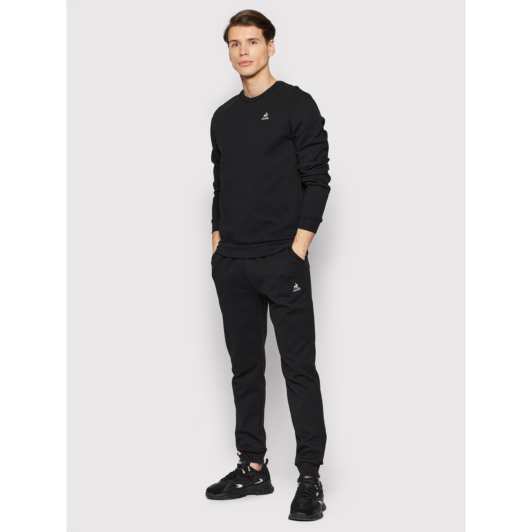 Le Coq Sportif Суитшърт 2120204 Черен Regular Fit - Pepit.bg