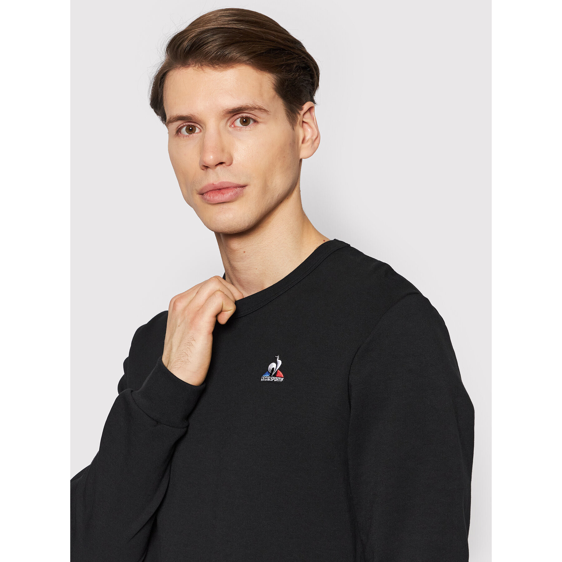 Le Coq Sportif Суитшърт 2120204 Черен Regular Fit - Pepit.bg