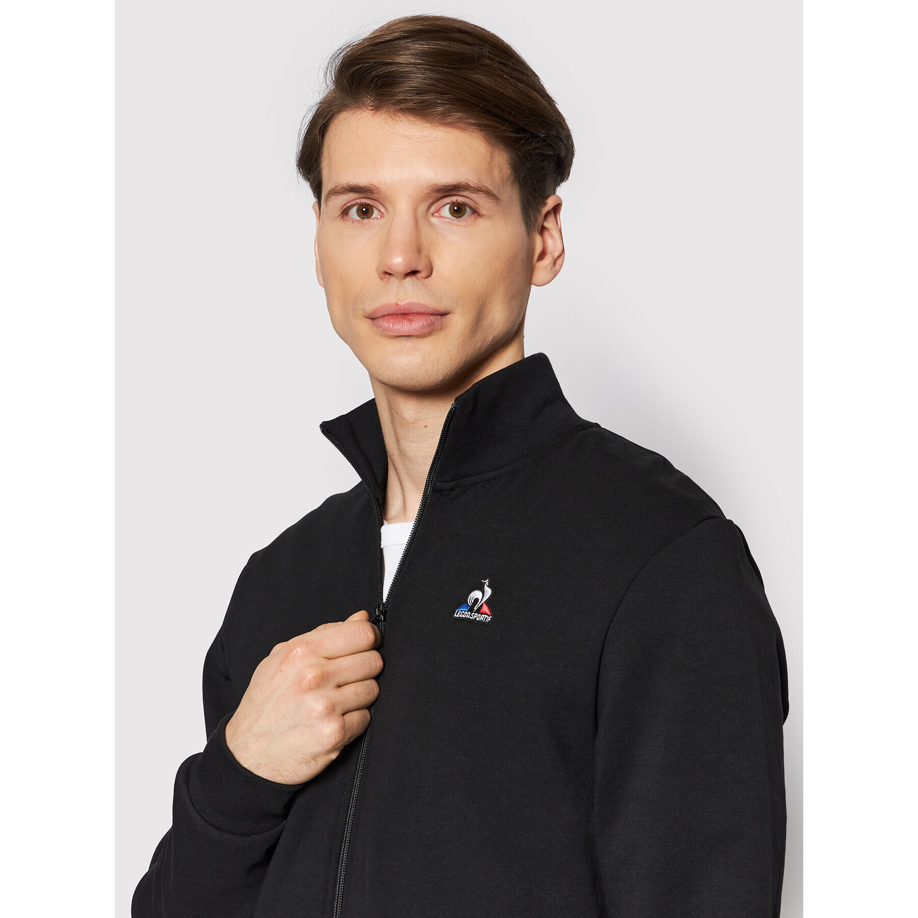 Le Coq Sportif Суитшърт 2120206 Черен Regular Fit - Pepit.bg