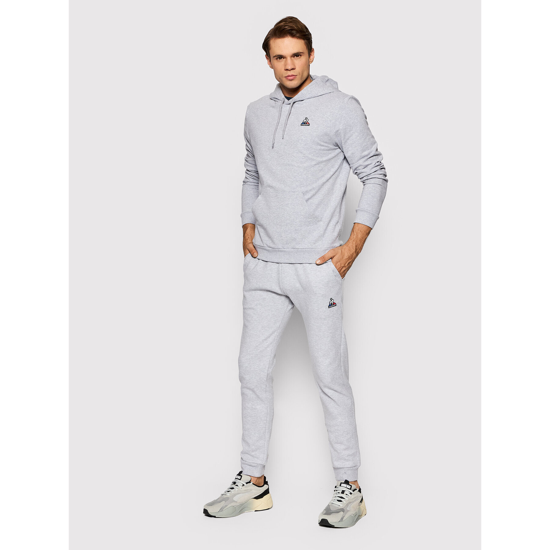 Le Coq Sportif Суитшърт 2120242 Сив Regular Fit - Pepit.bg