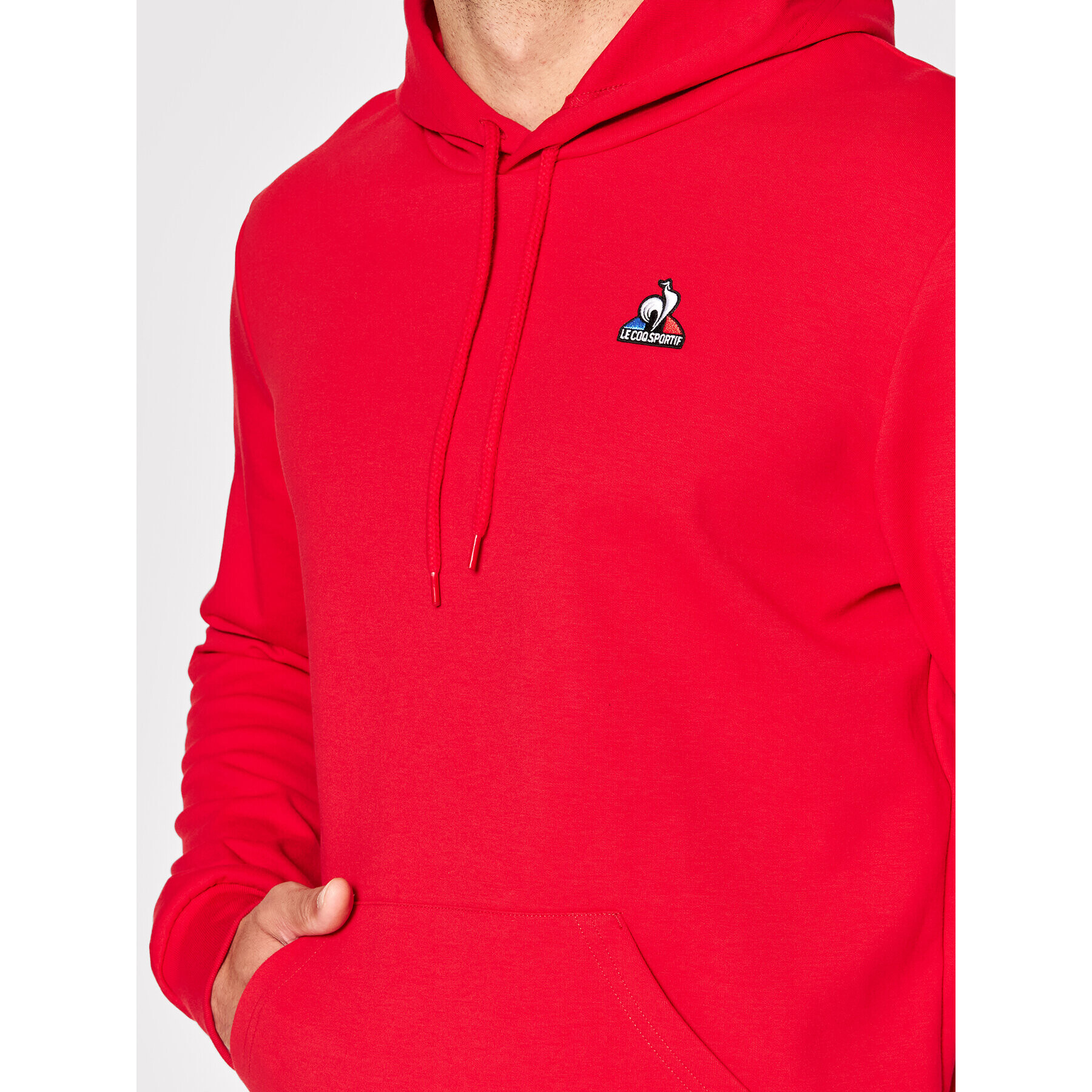 Le Coq Sportif Суитшърт 2210365 Червен Regular Fit - Pepit.bg