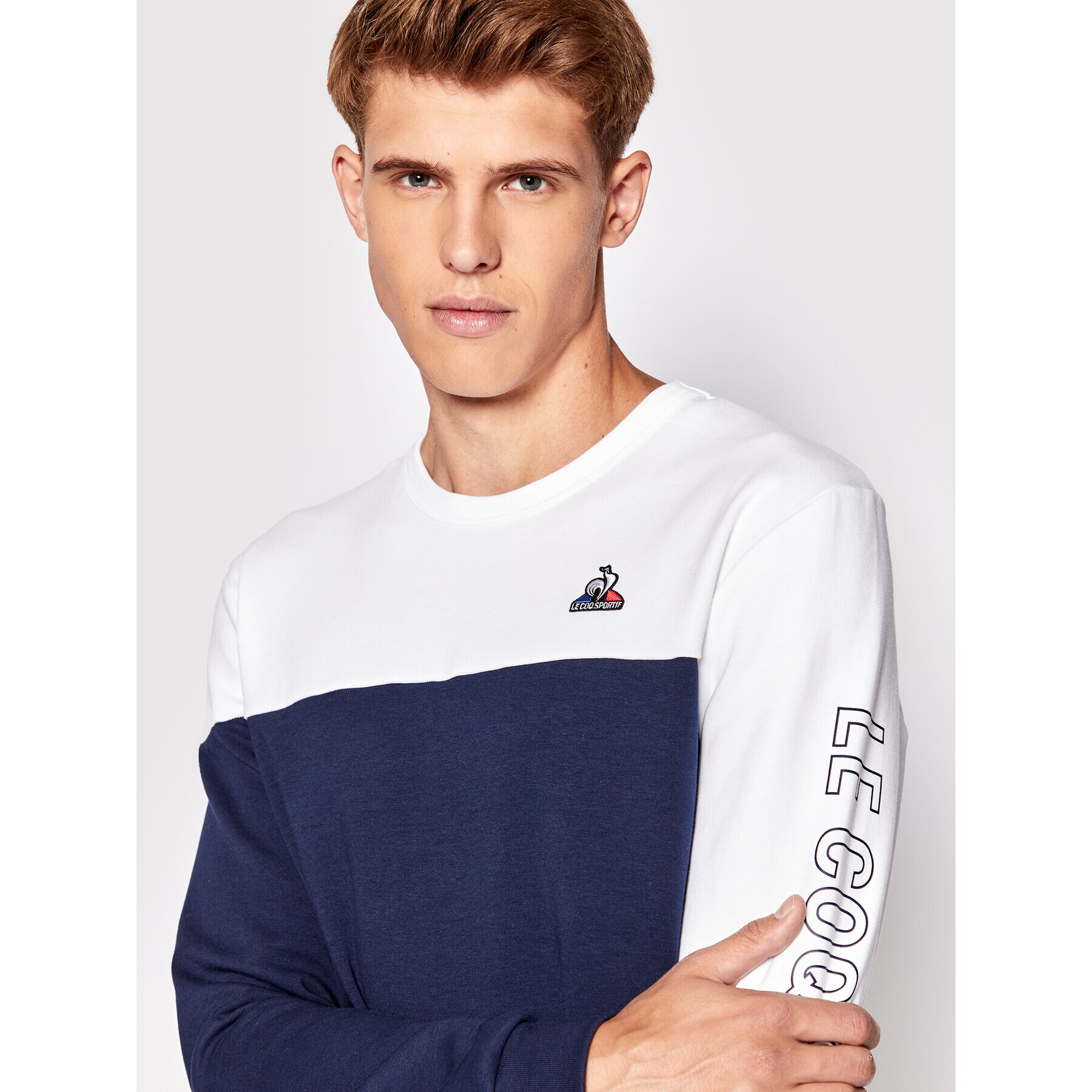 Le Coq Sportif Суитшърт 2210374 Тъмносин Regular Fit - Pepit.bg