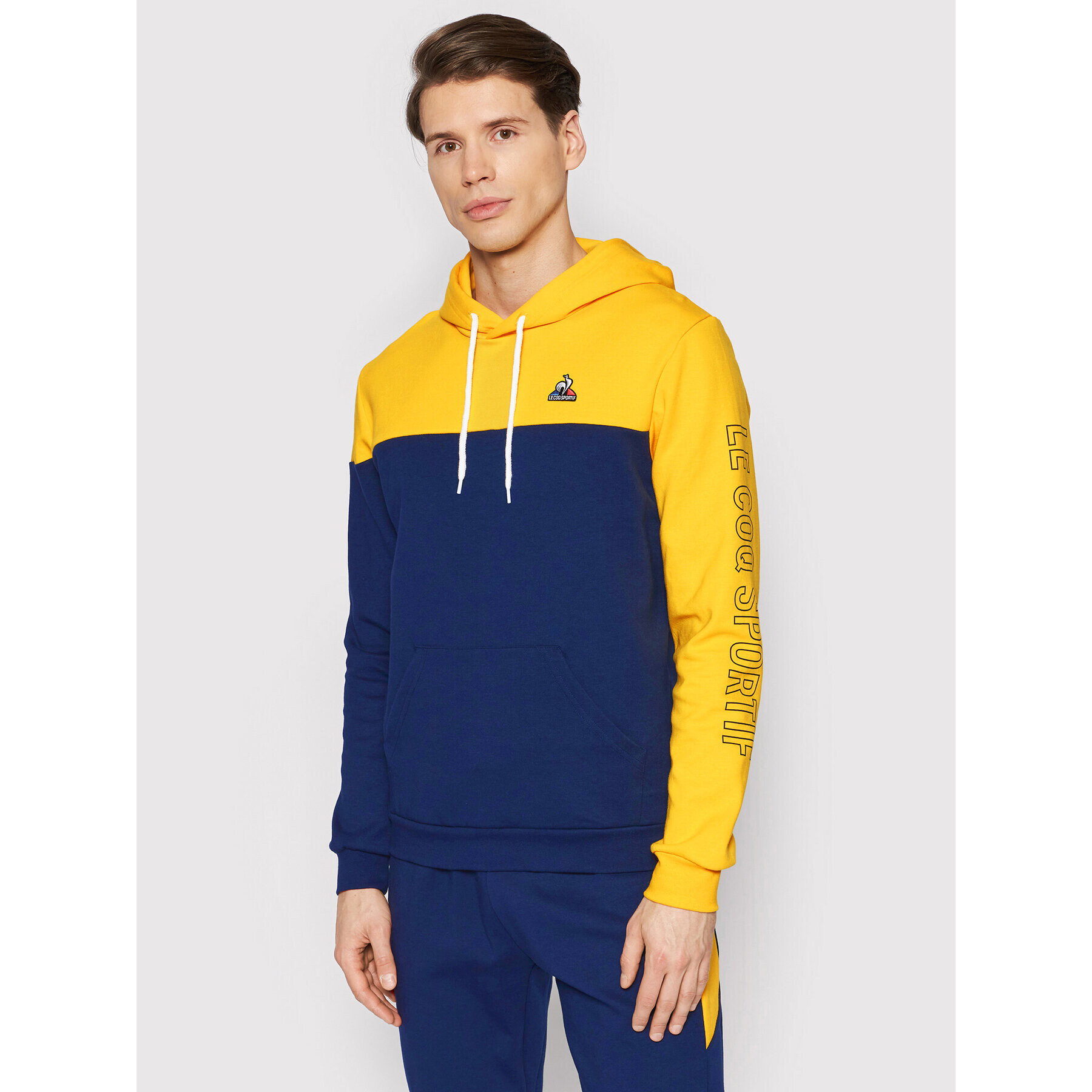 Le Coq Sportif Суитшърт 2210376 Жълт Regular Fit - Pepit.bg