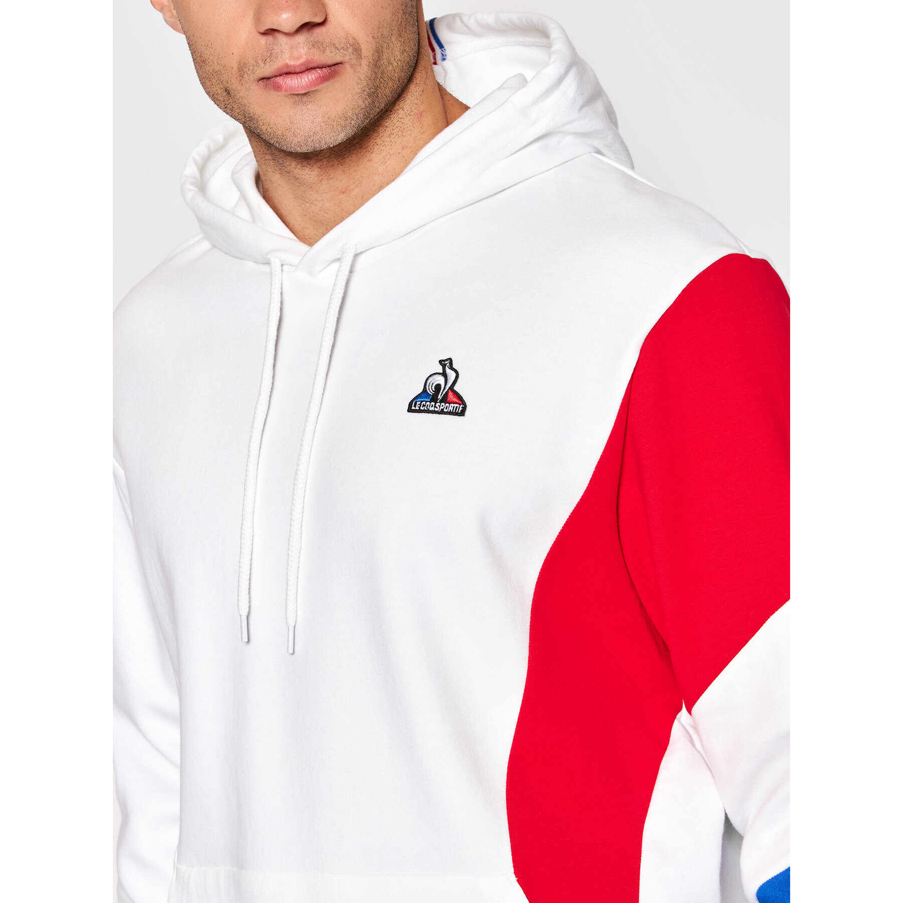 Le Coq Sportif Суитшърт 2210381 Бял Regular Fit - Pepit.bg