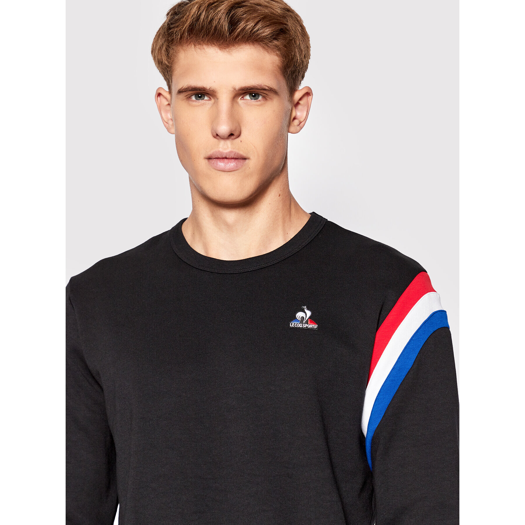 Le Coq Sportif Суитшърт 2210383 Черен Regular Fit - Pepit.bg